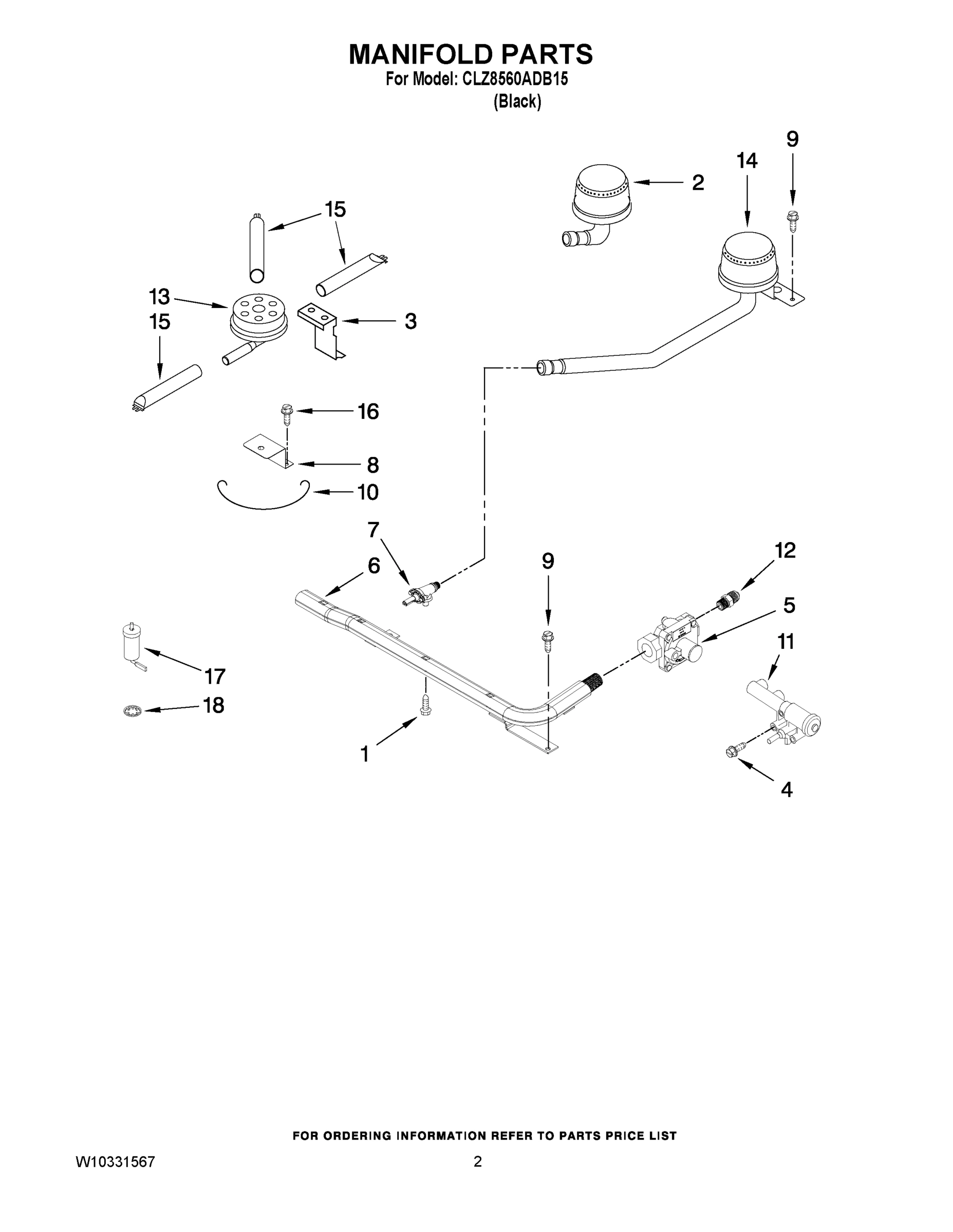 02 - MANIFOLD PARTS