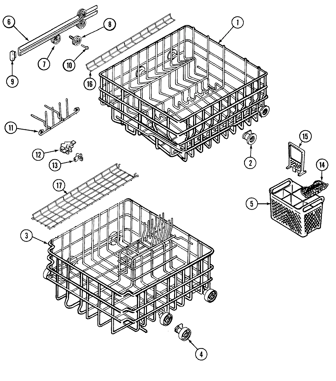 05 - TRACK & RACK ASSEMBLY