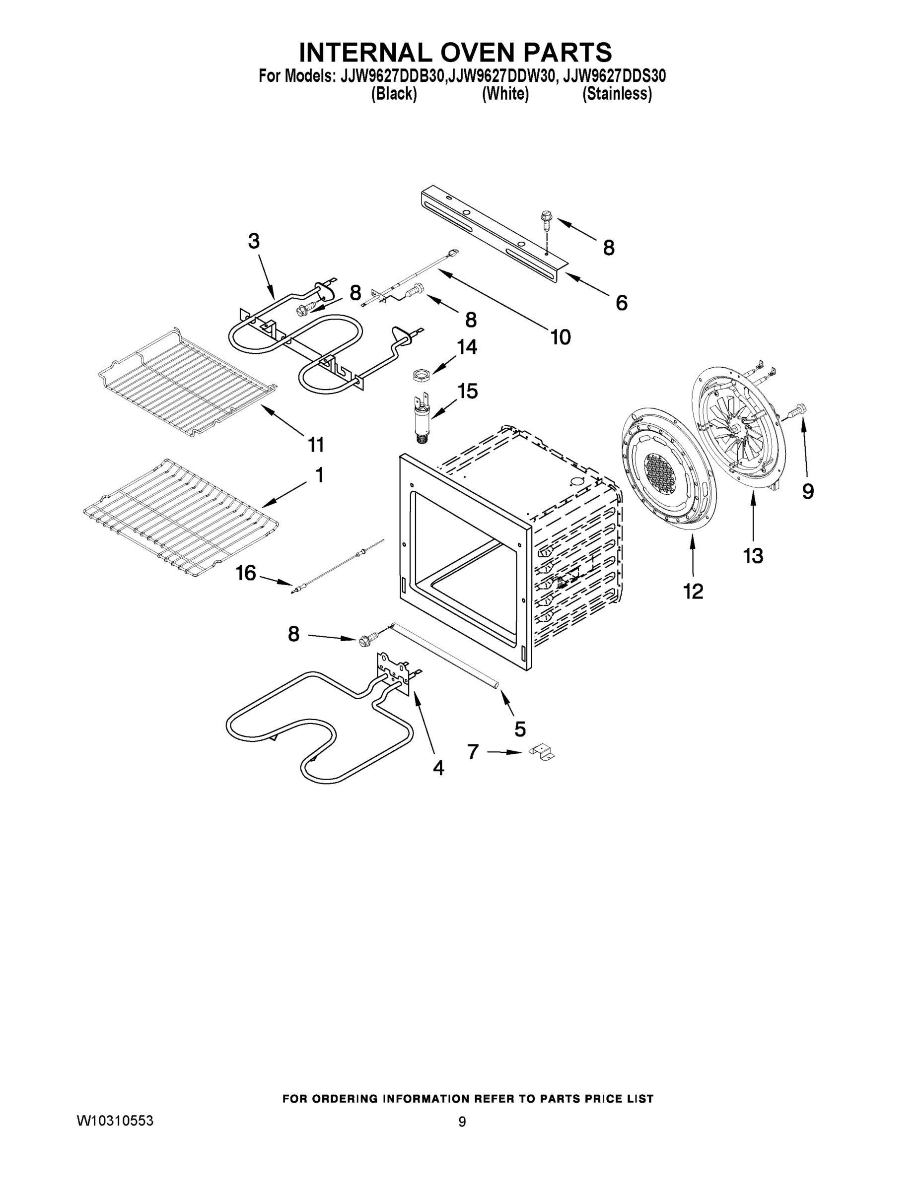 05 - INTERNAL OVEN PARTS