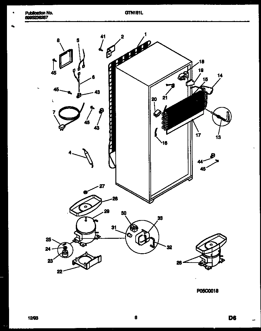 05 - SYSTEM AND AUTOMATIC DEFROST PARTS
