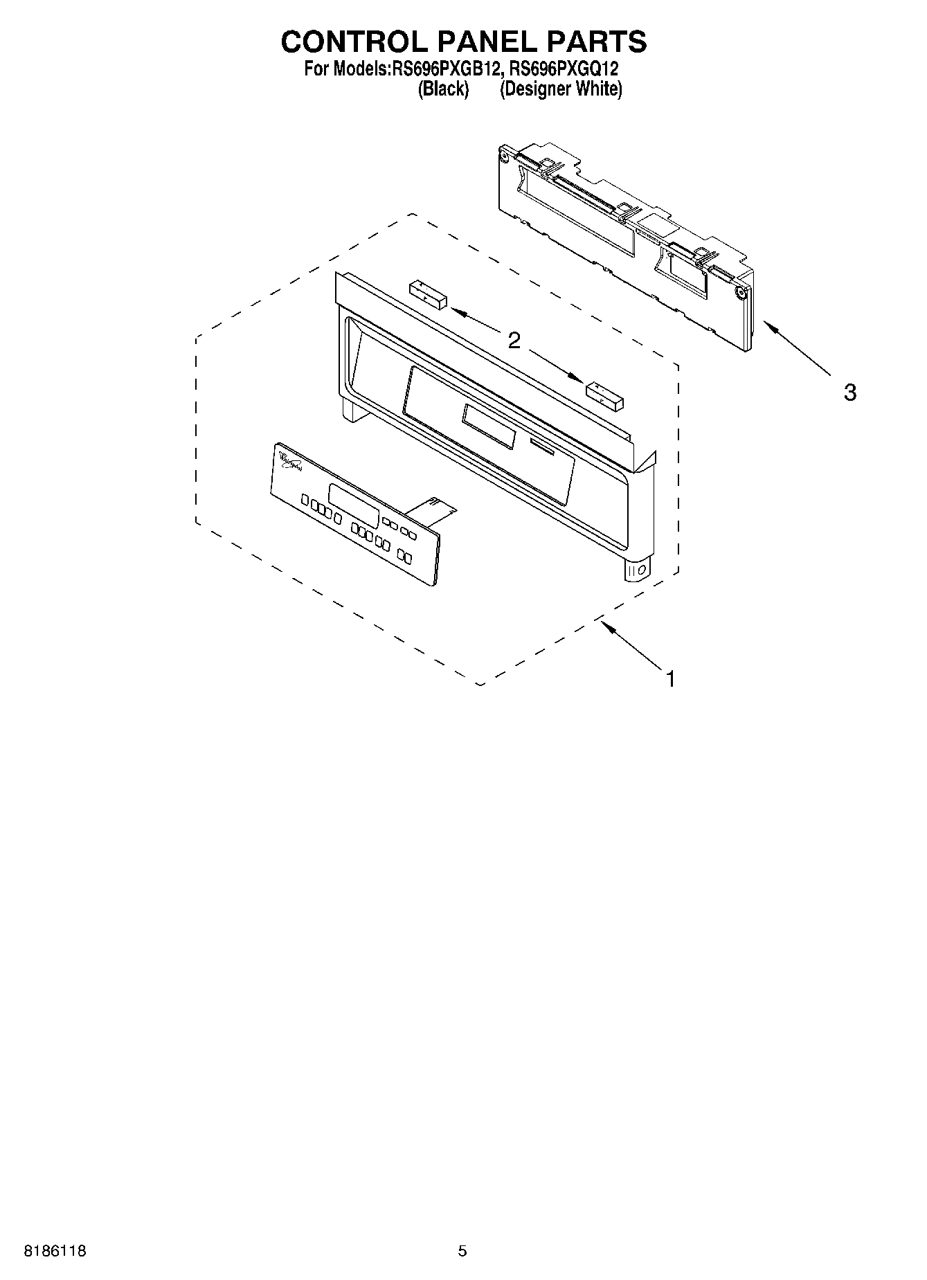 03 - CONTROL PANEL PARTS
