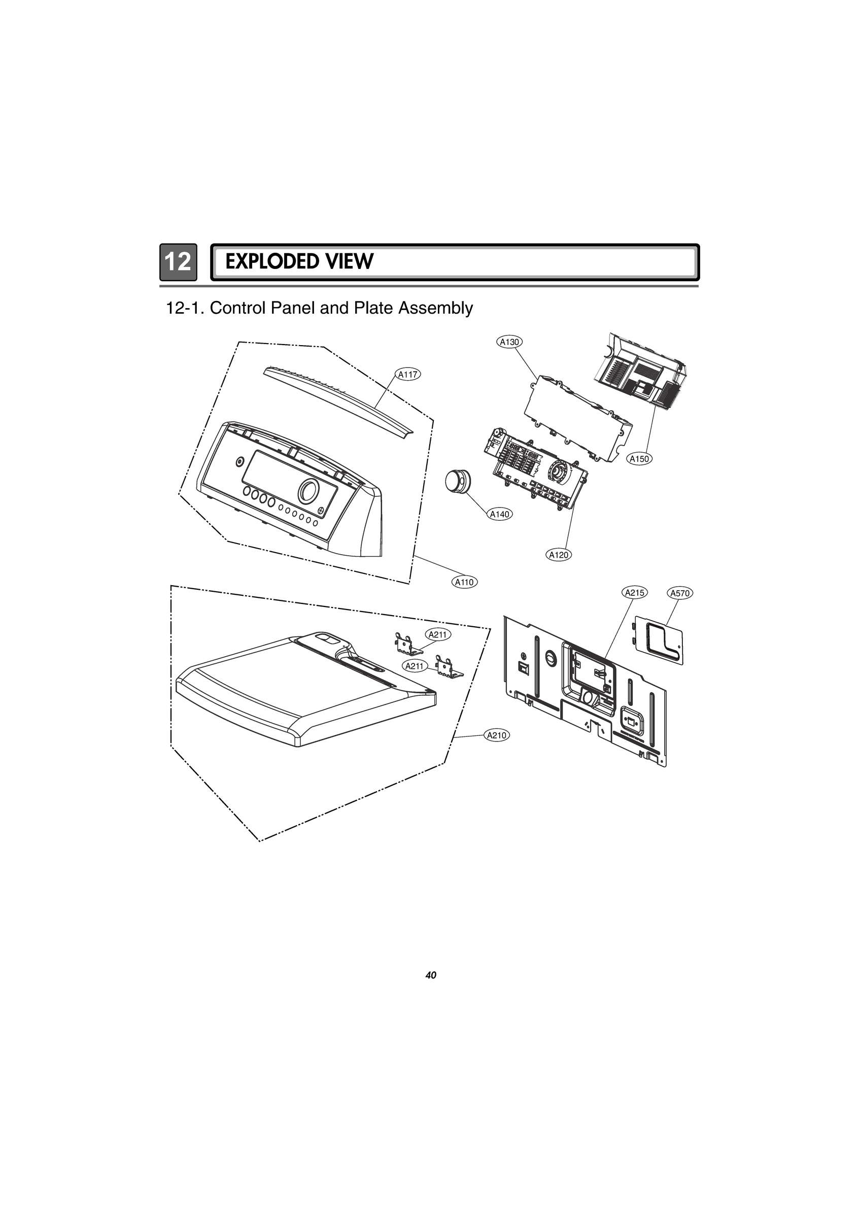 CONTROL PANEL AND PLATE ASSEMBLY
