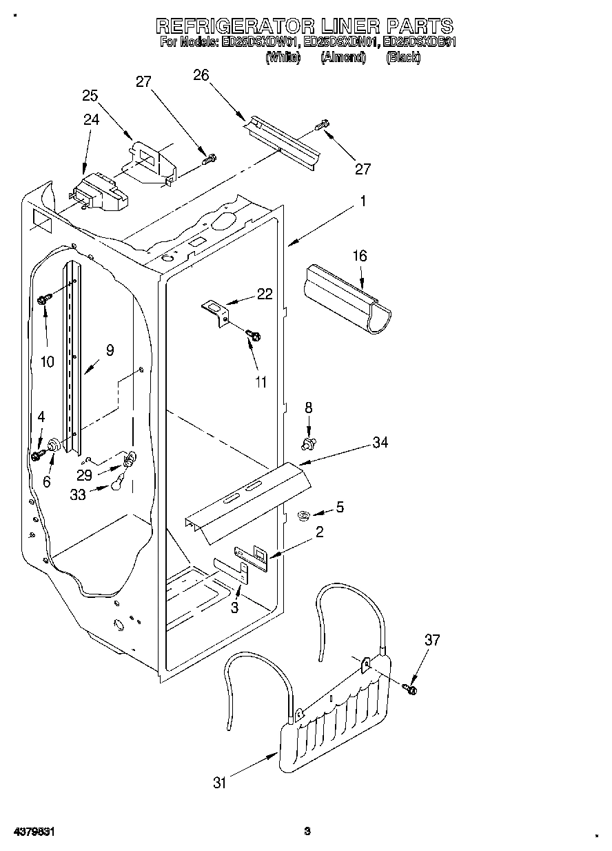02 - REFRIGERATOR LINER