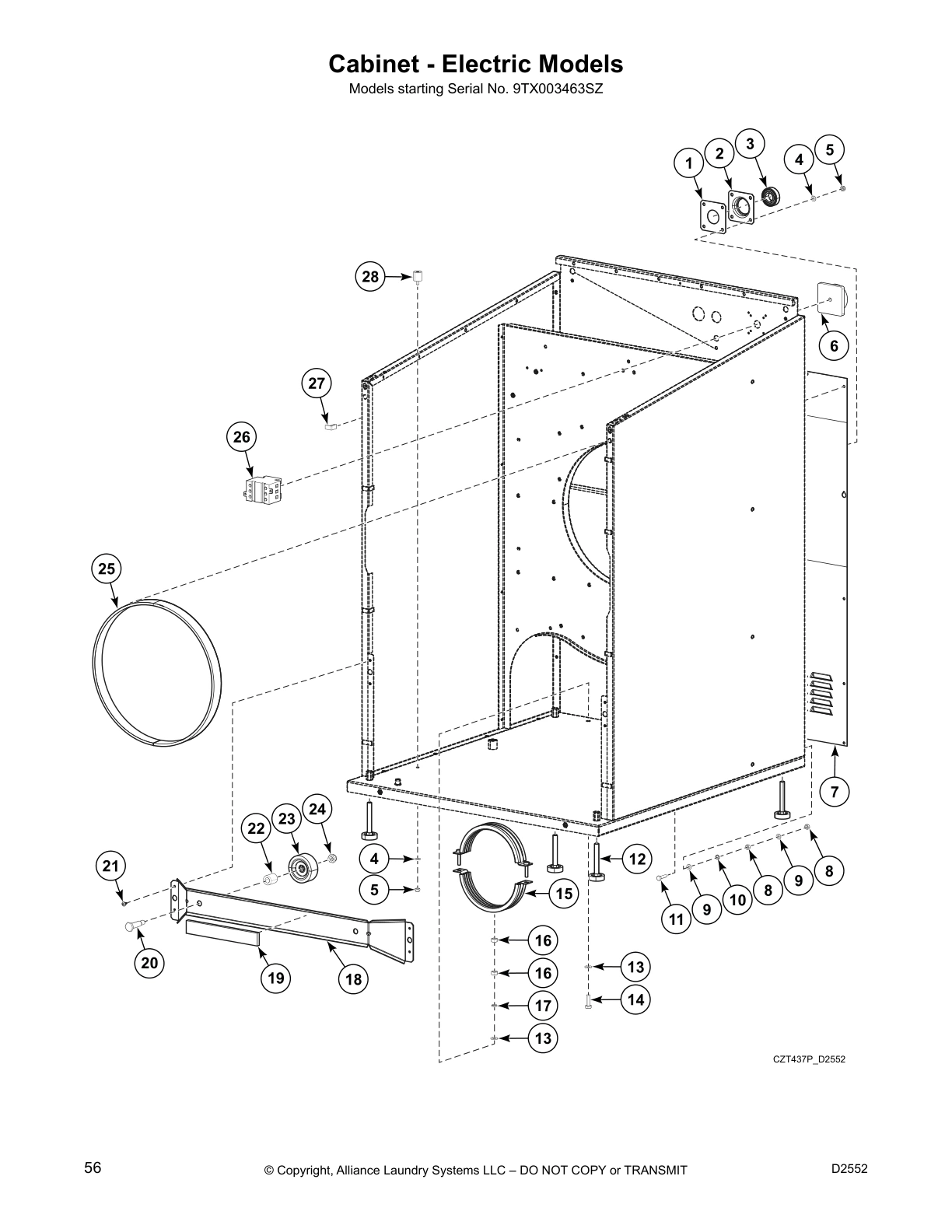 Cabinet - Electric Models