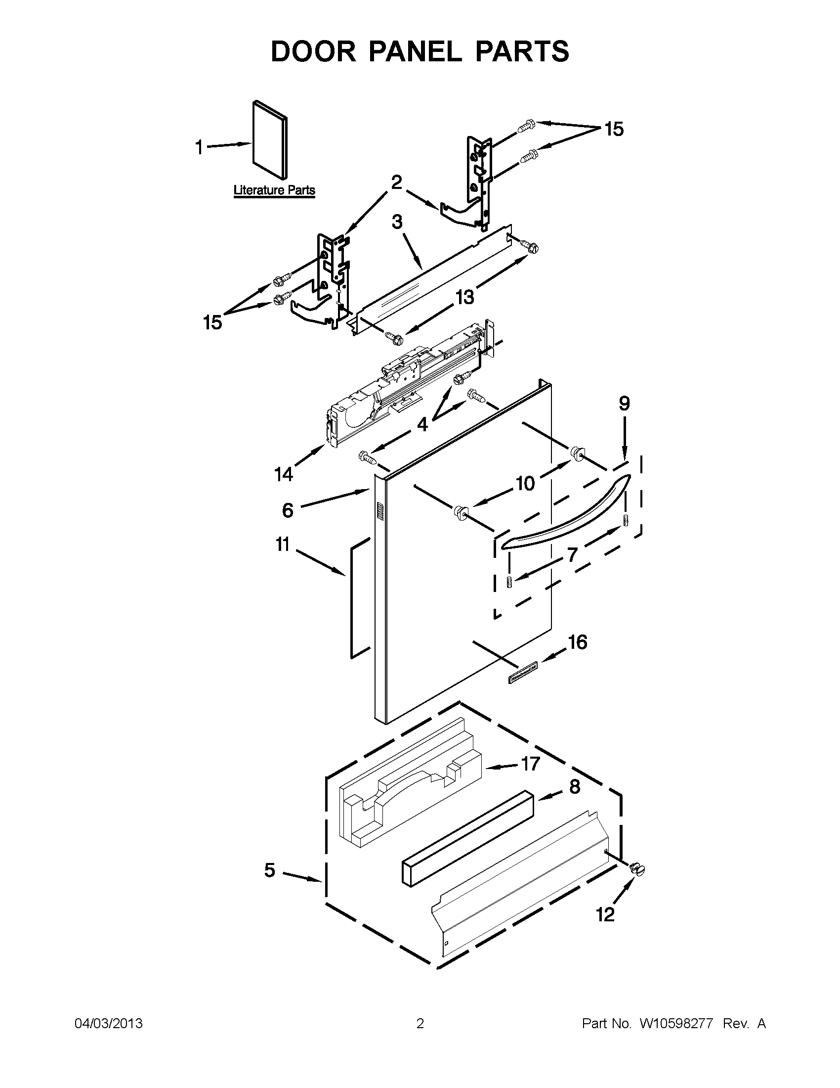 01 - DOOR PANEL PARTS