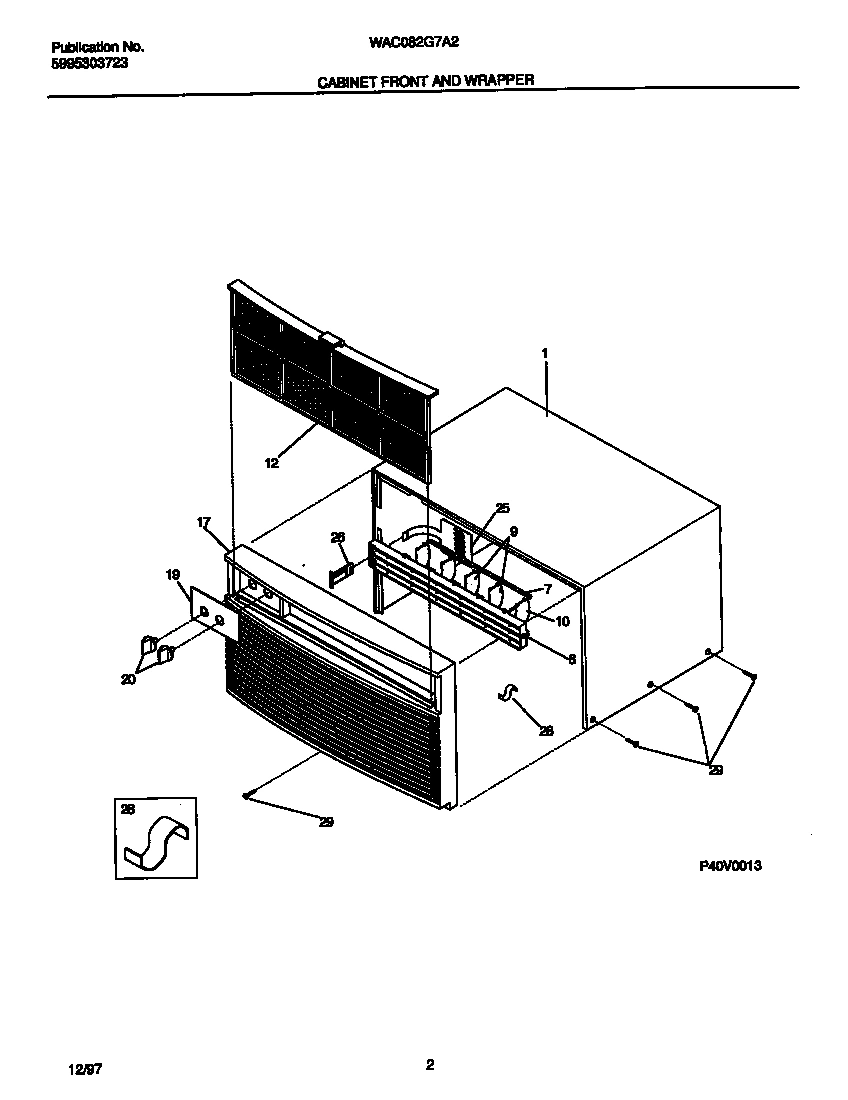 02 - CABINET  FRONT  AND  WRAPPER