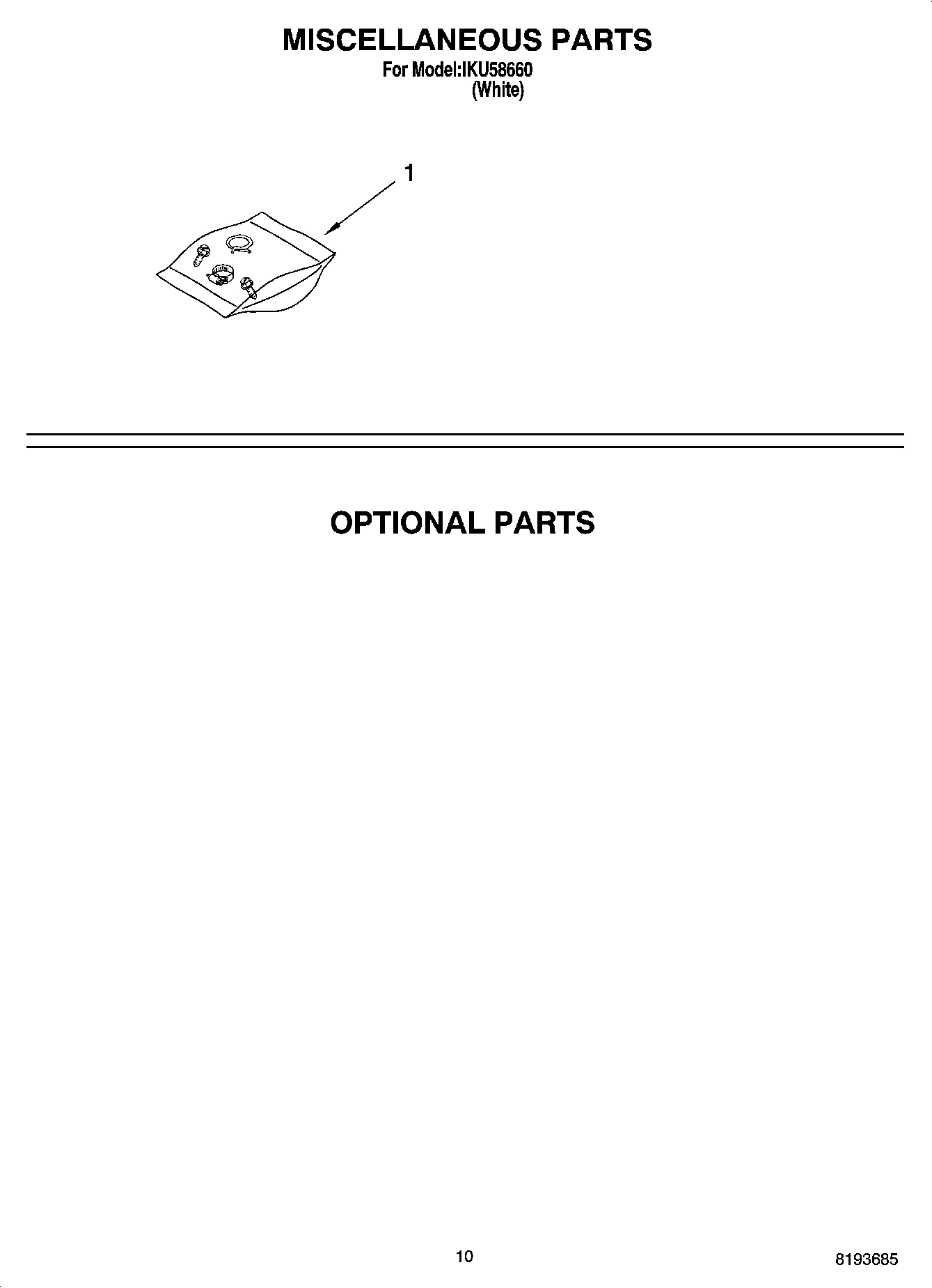 07 - MISCELLANEOUS PARTS, OPTIONAL PARTS