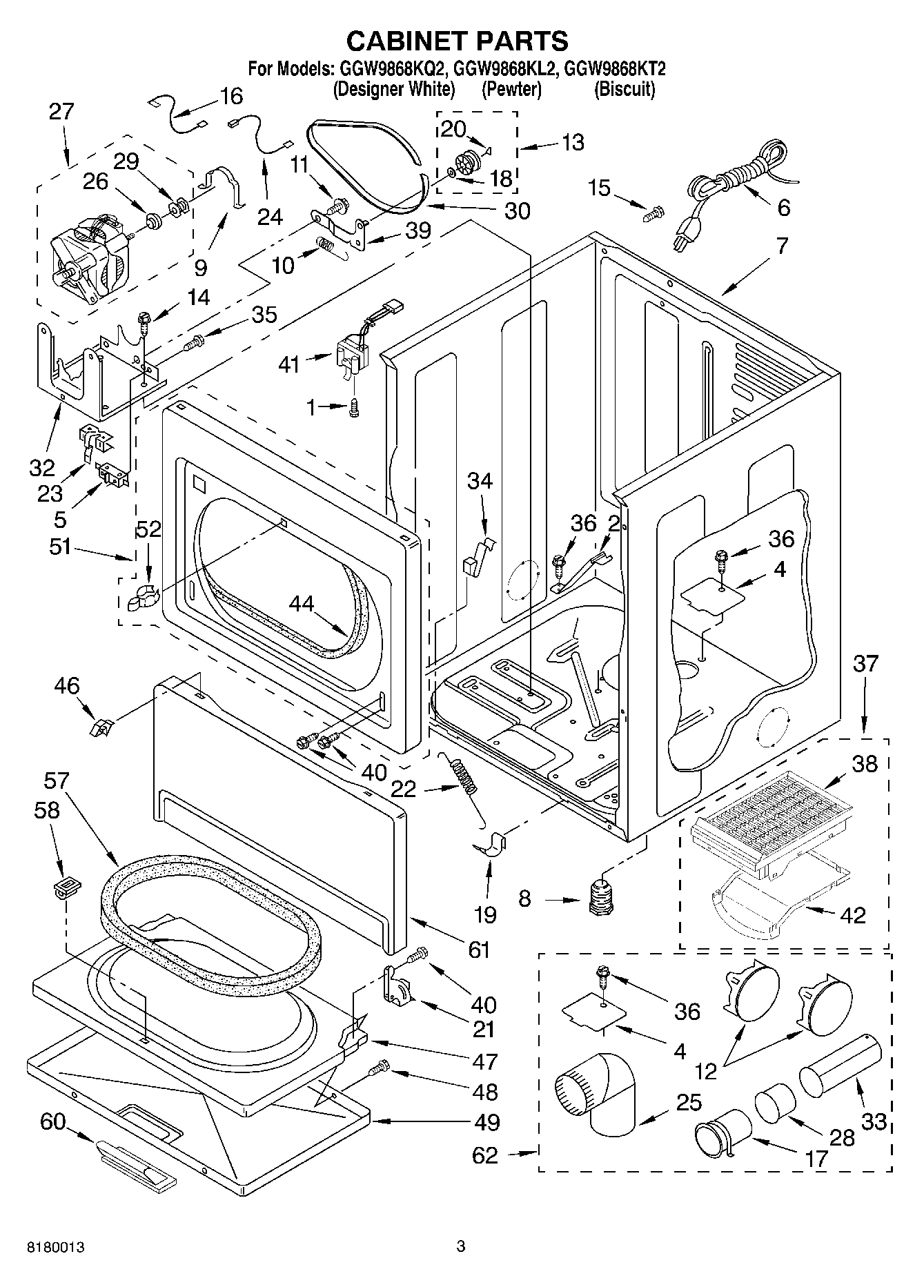 02 - CABINET PARTS