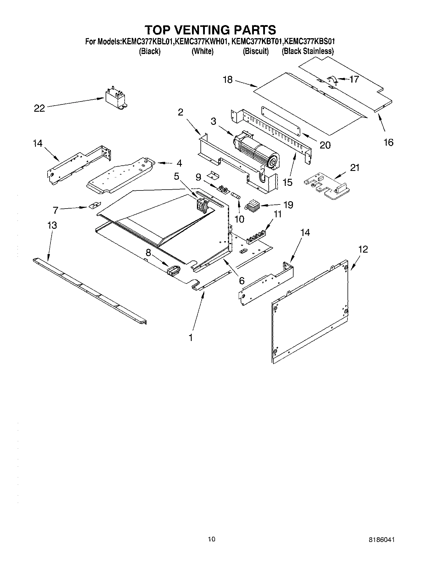 08 - TOP VENTING PARTS