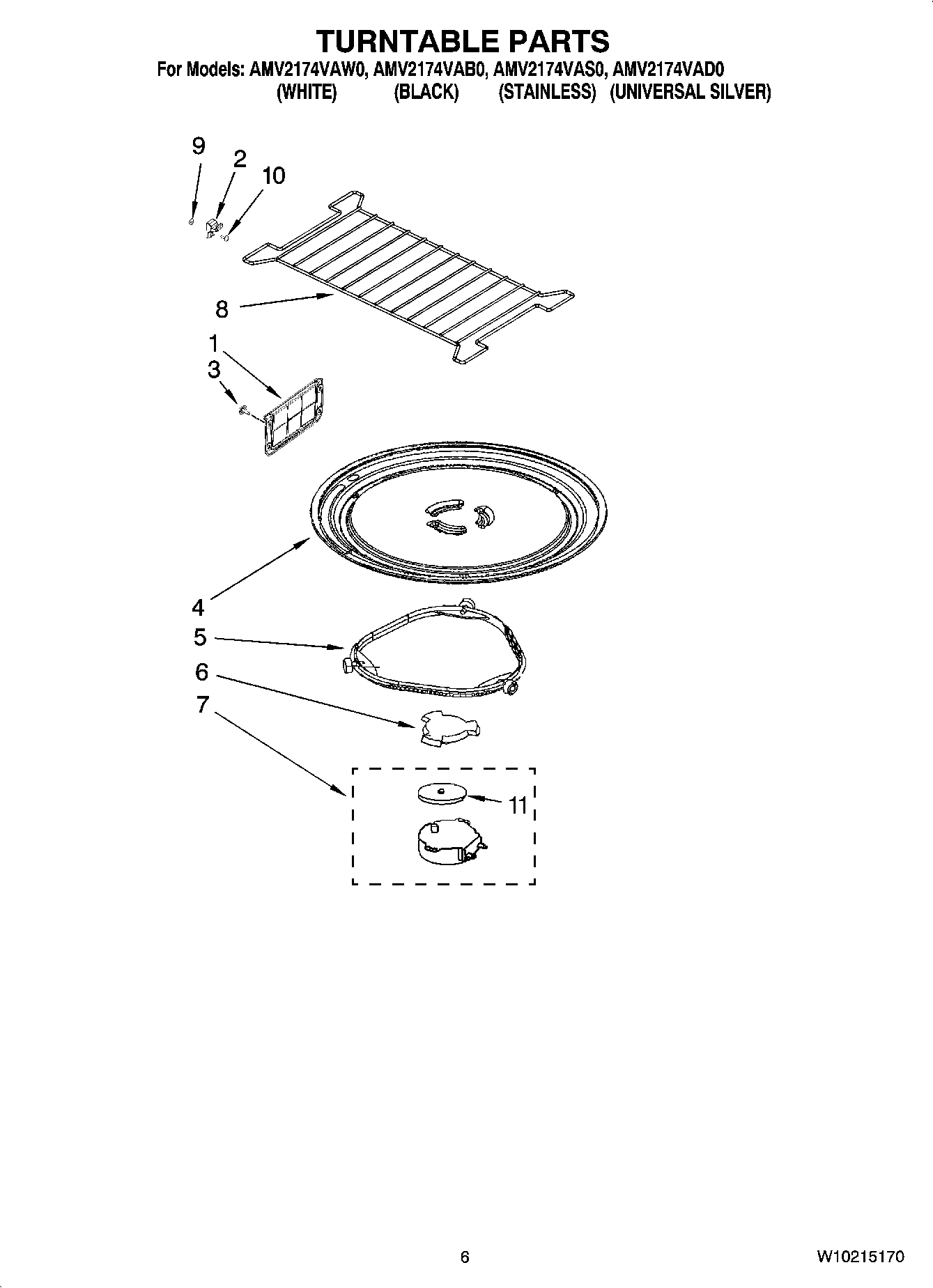 05 - TURNTABLE PARTS