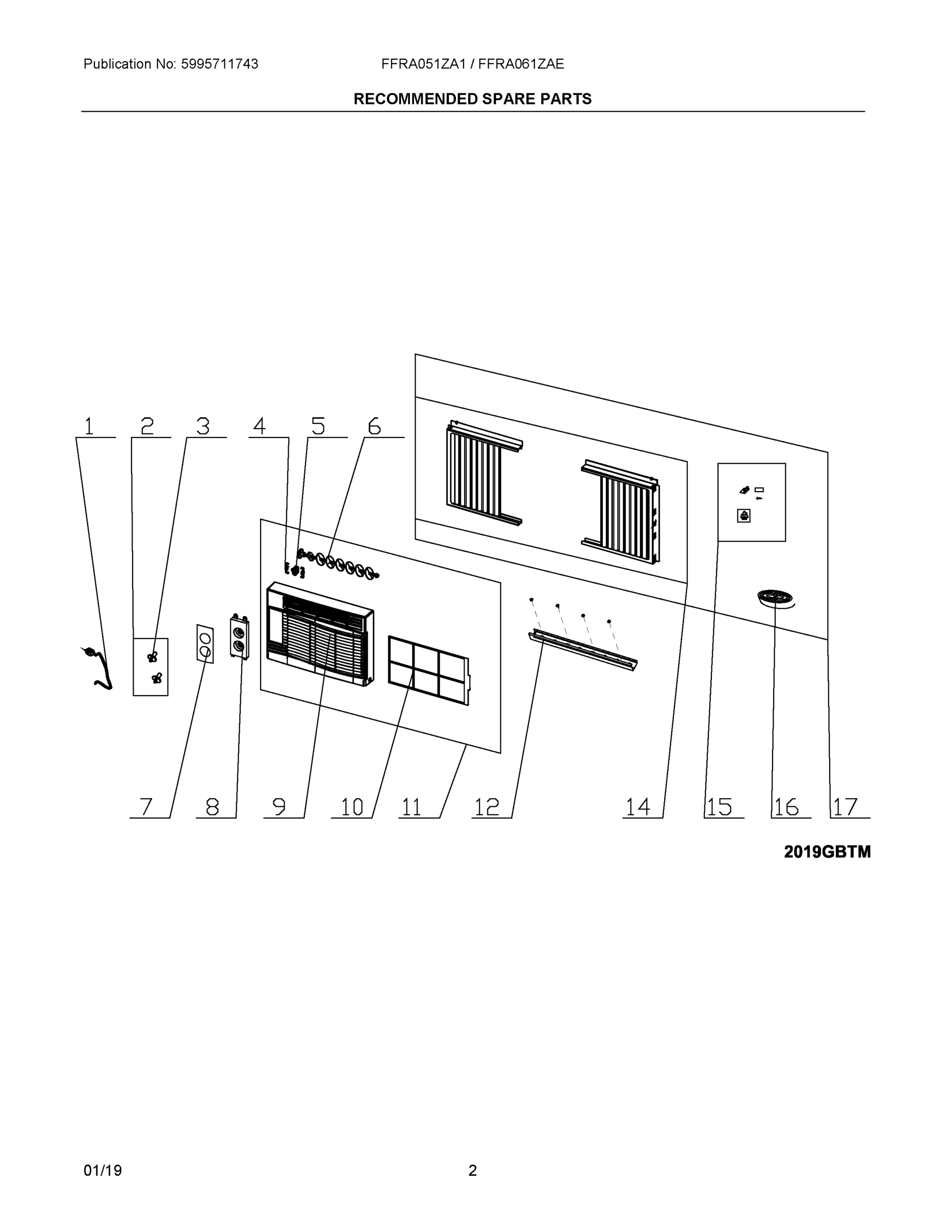 02 - RECOMMENDED SPARE PARTS