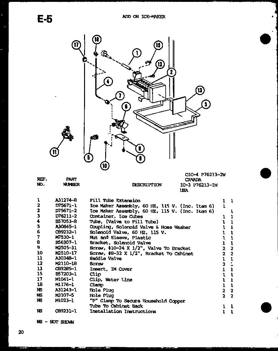 01 - ADD ON ICE-MAKER