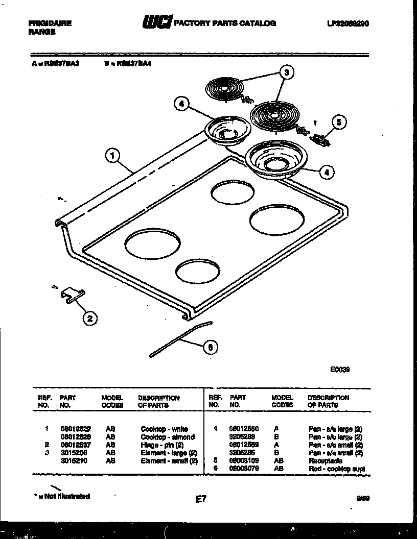 03 - COOKTOP PARTS