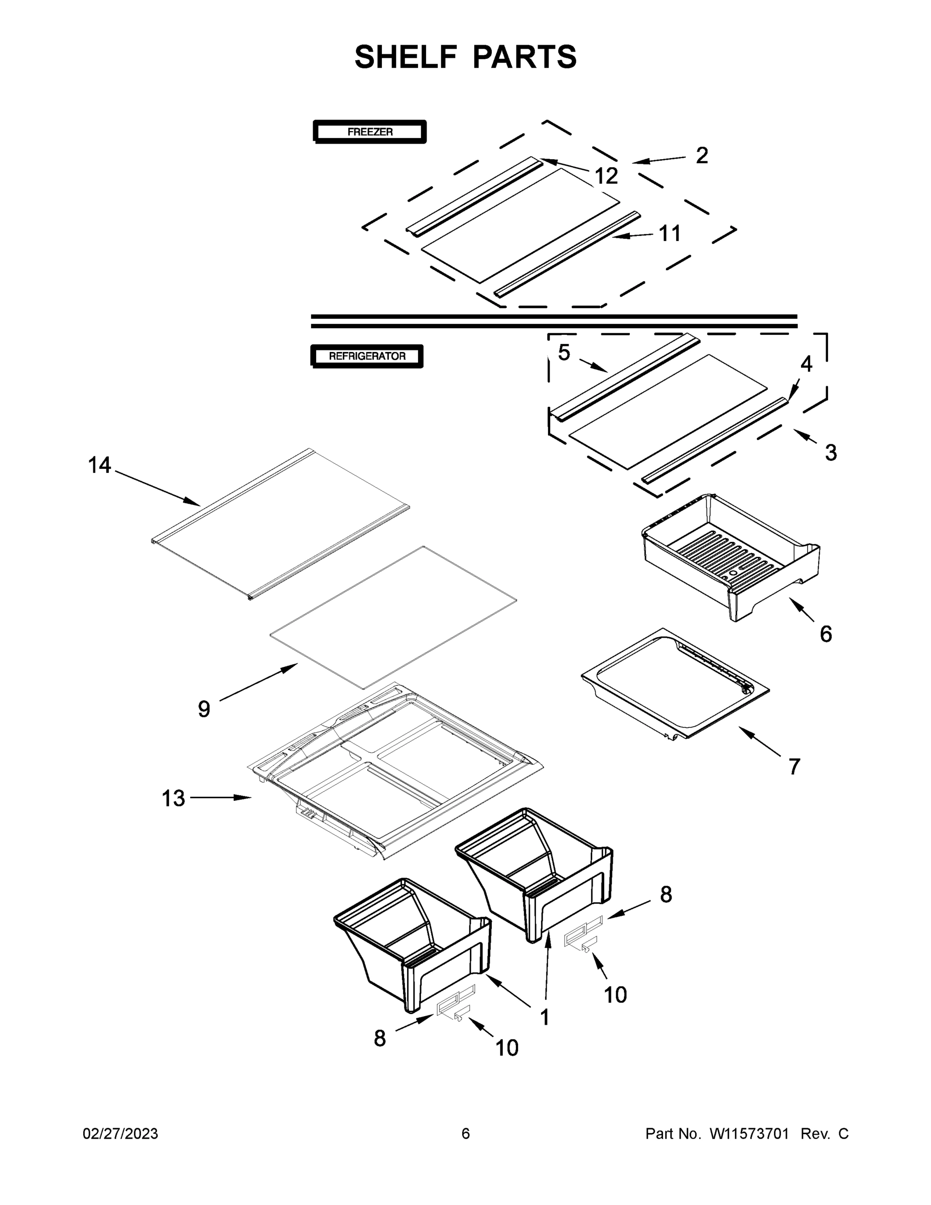 04 - SHELF PARTS