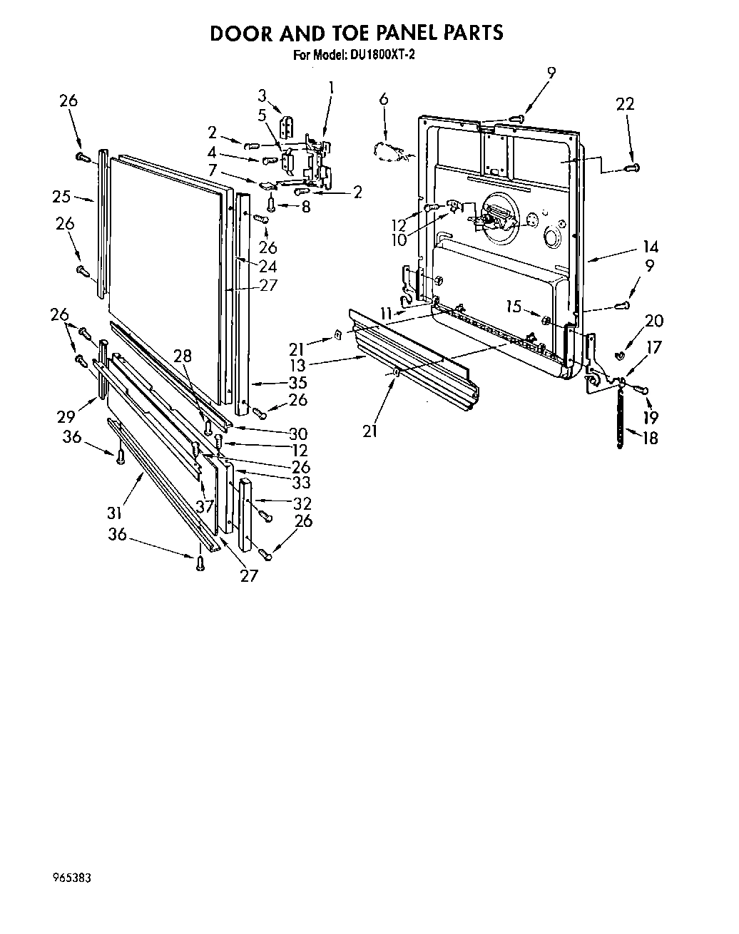 02 - DOOR AND TOE PANEL