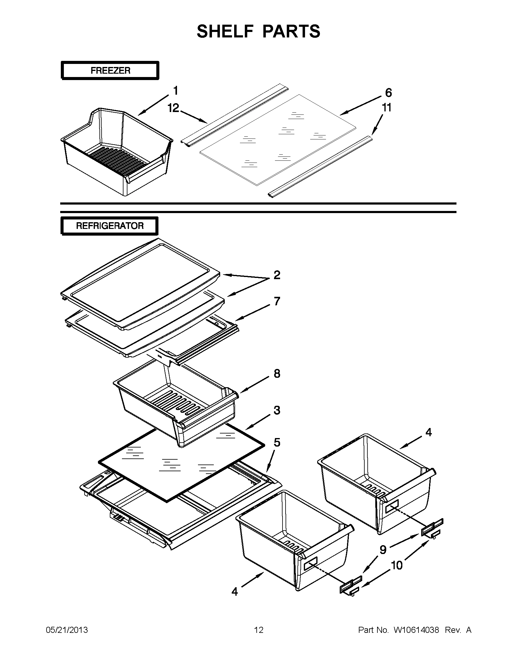 06 - SHELF PARTS