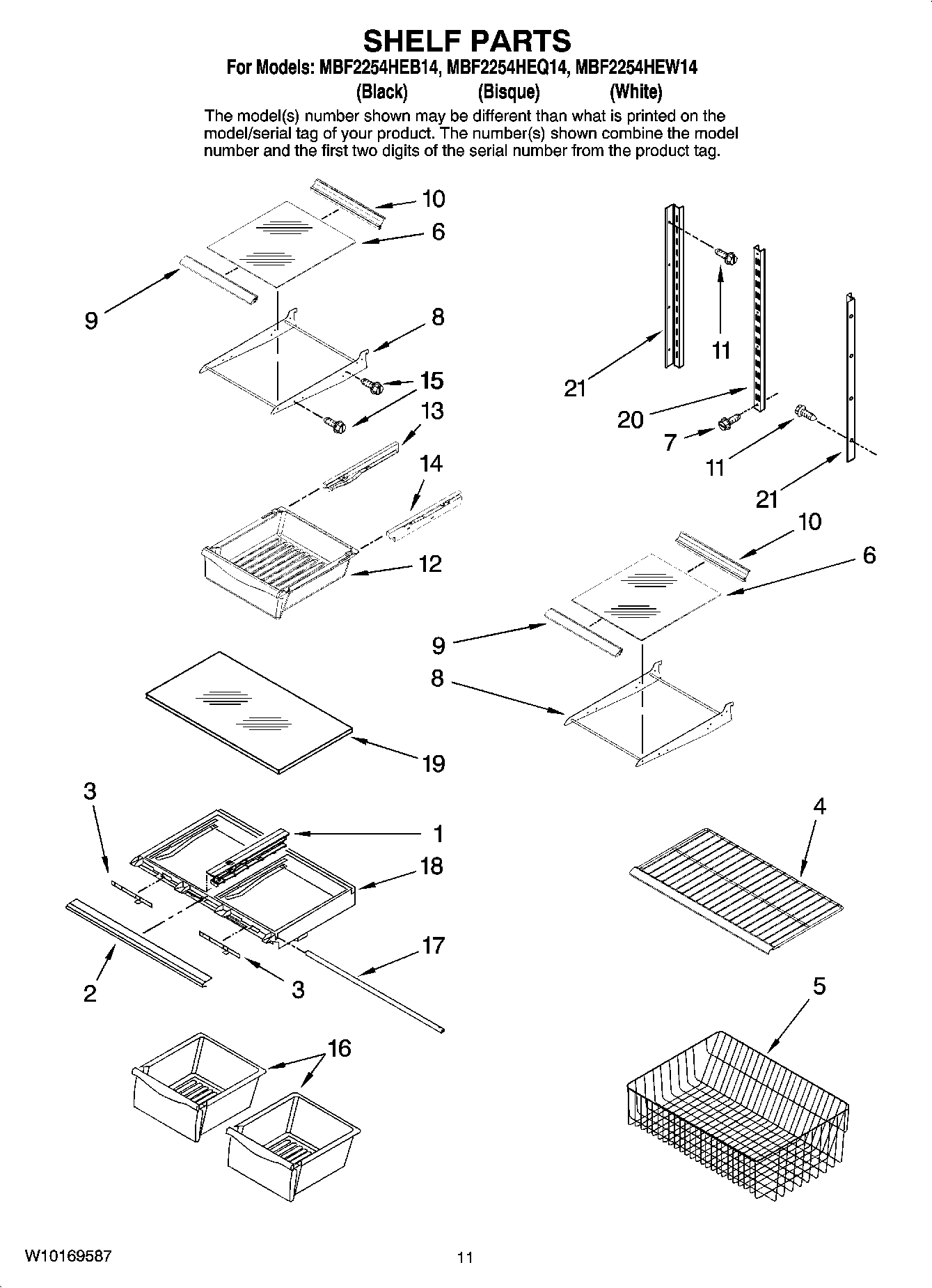 07 - SHELF PARTS
