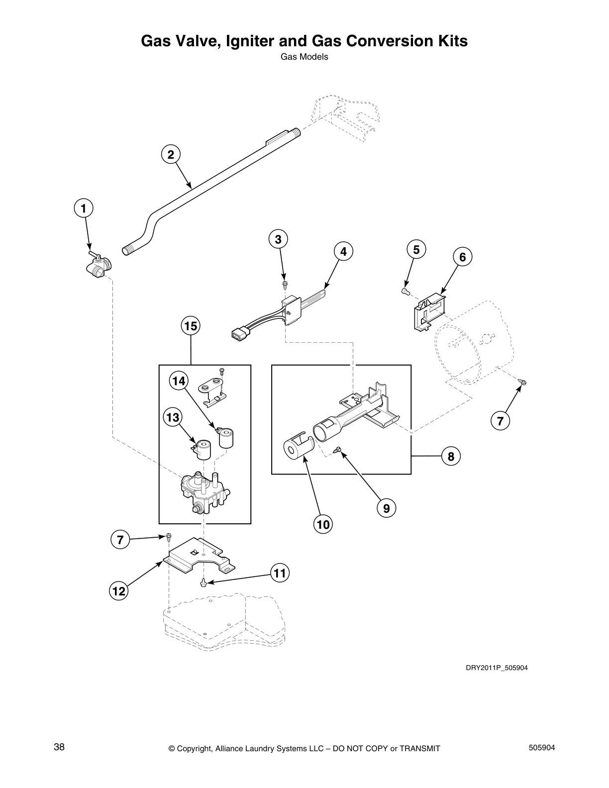 Gas Valve, Igniter and Gas Conversion Kits