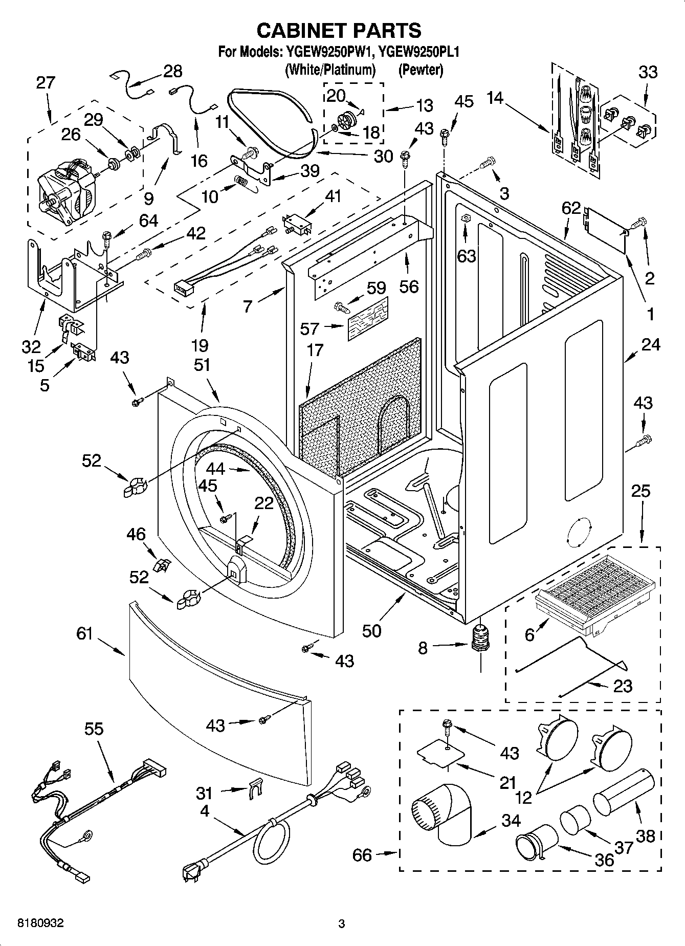 02 - CABINET PARTS