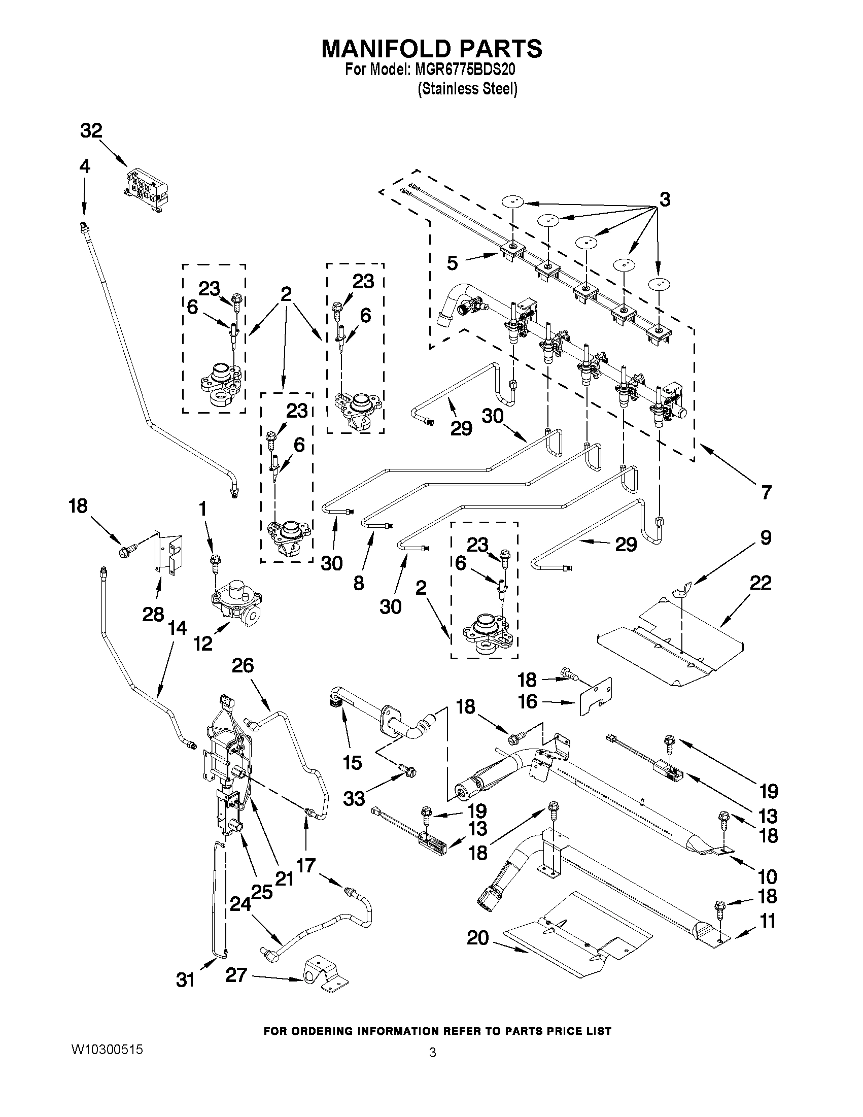 03 - MANIFOLD PARTS