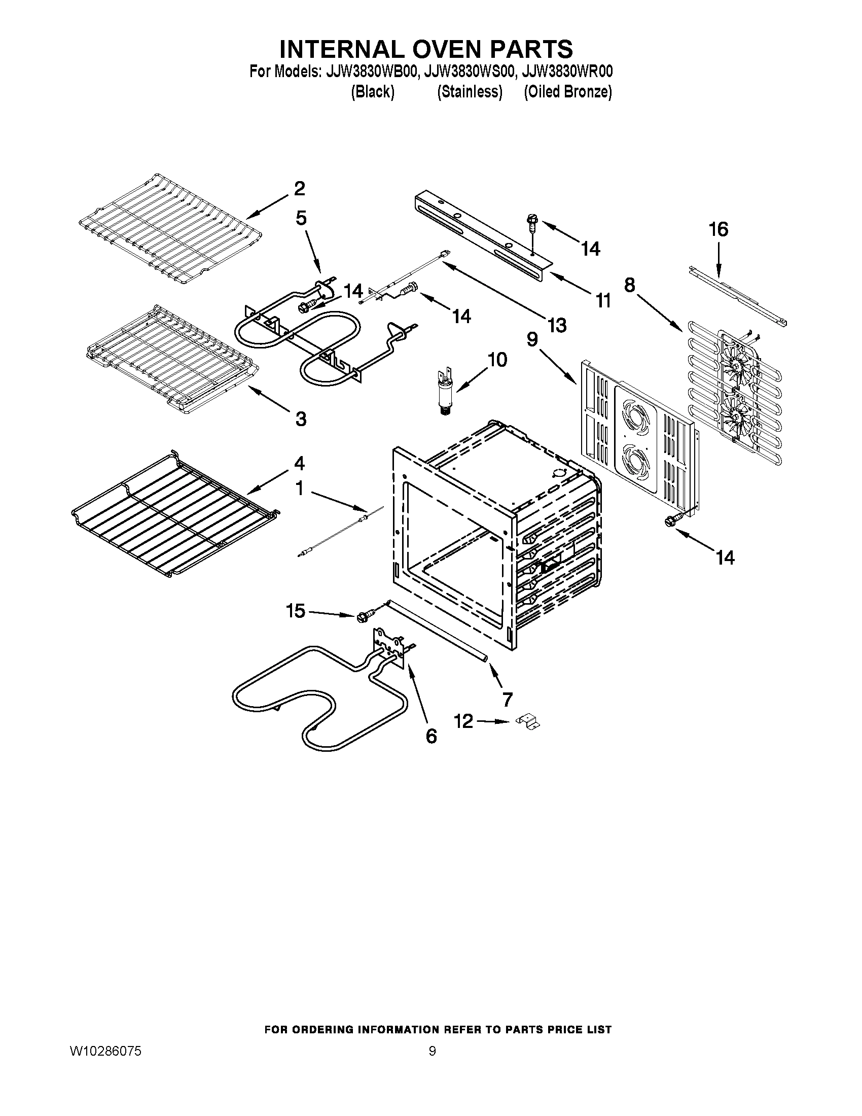 05 - INTERNAL OVEN PARTS