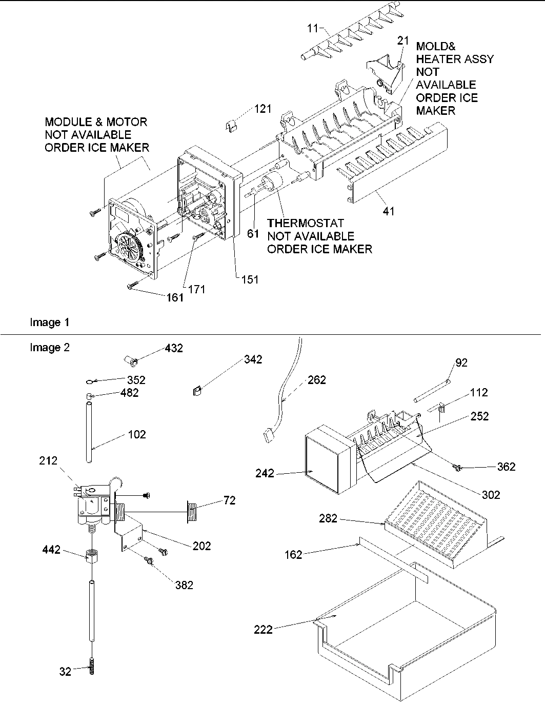 08 - Ice Maker Parts