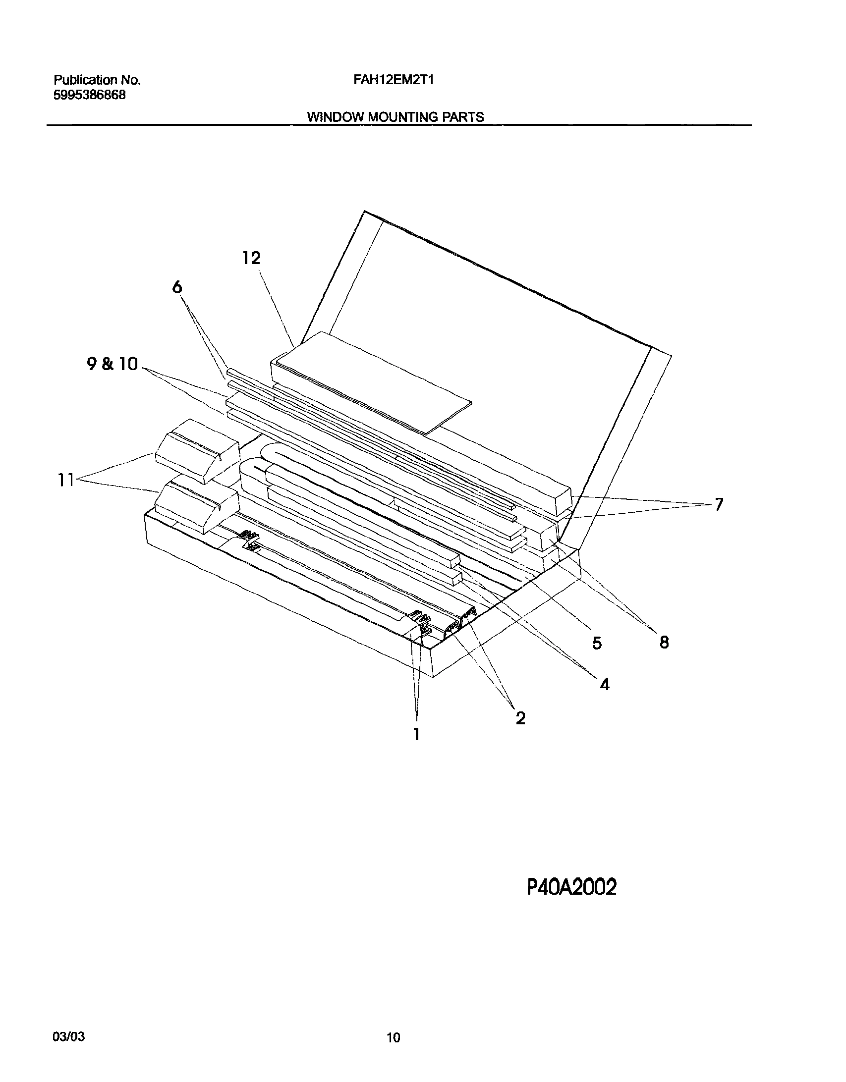 11 - WINDOW MOUNTING PARTS