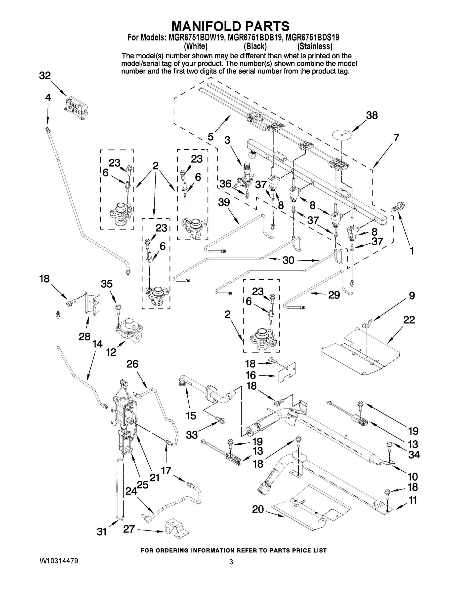 03 - MANIFOLD PARTS
