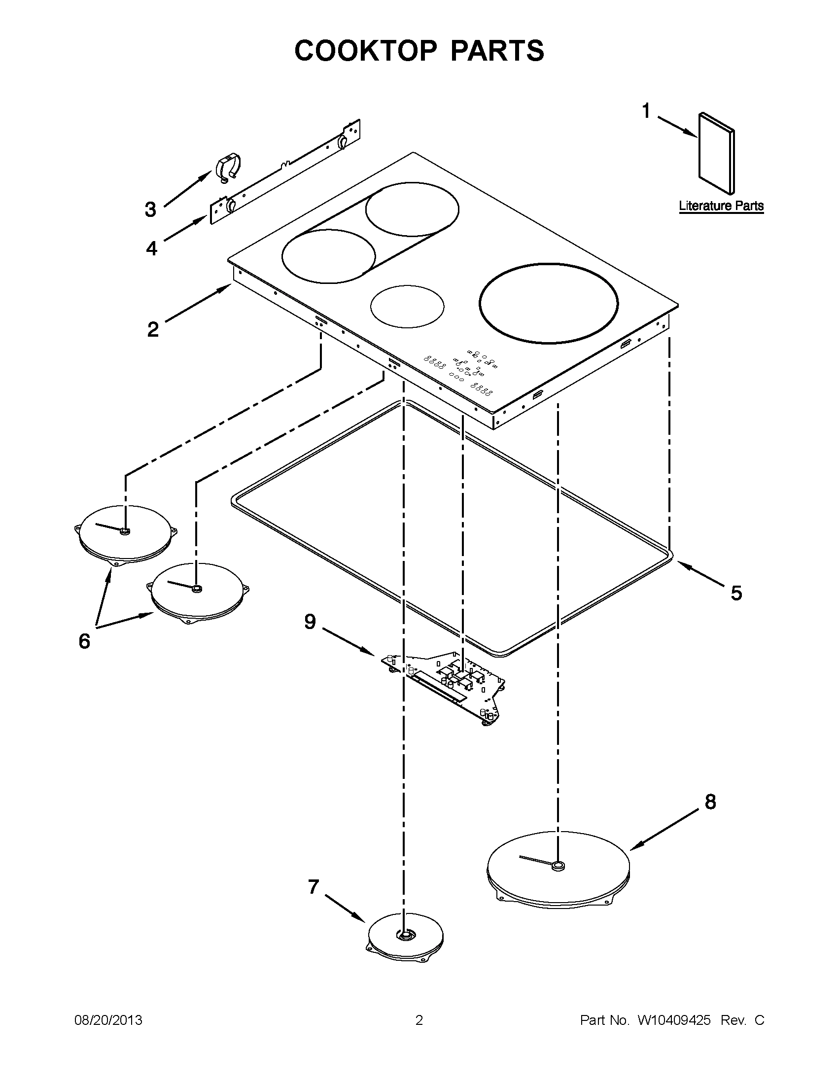 02 - COOKTOP PARTS