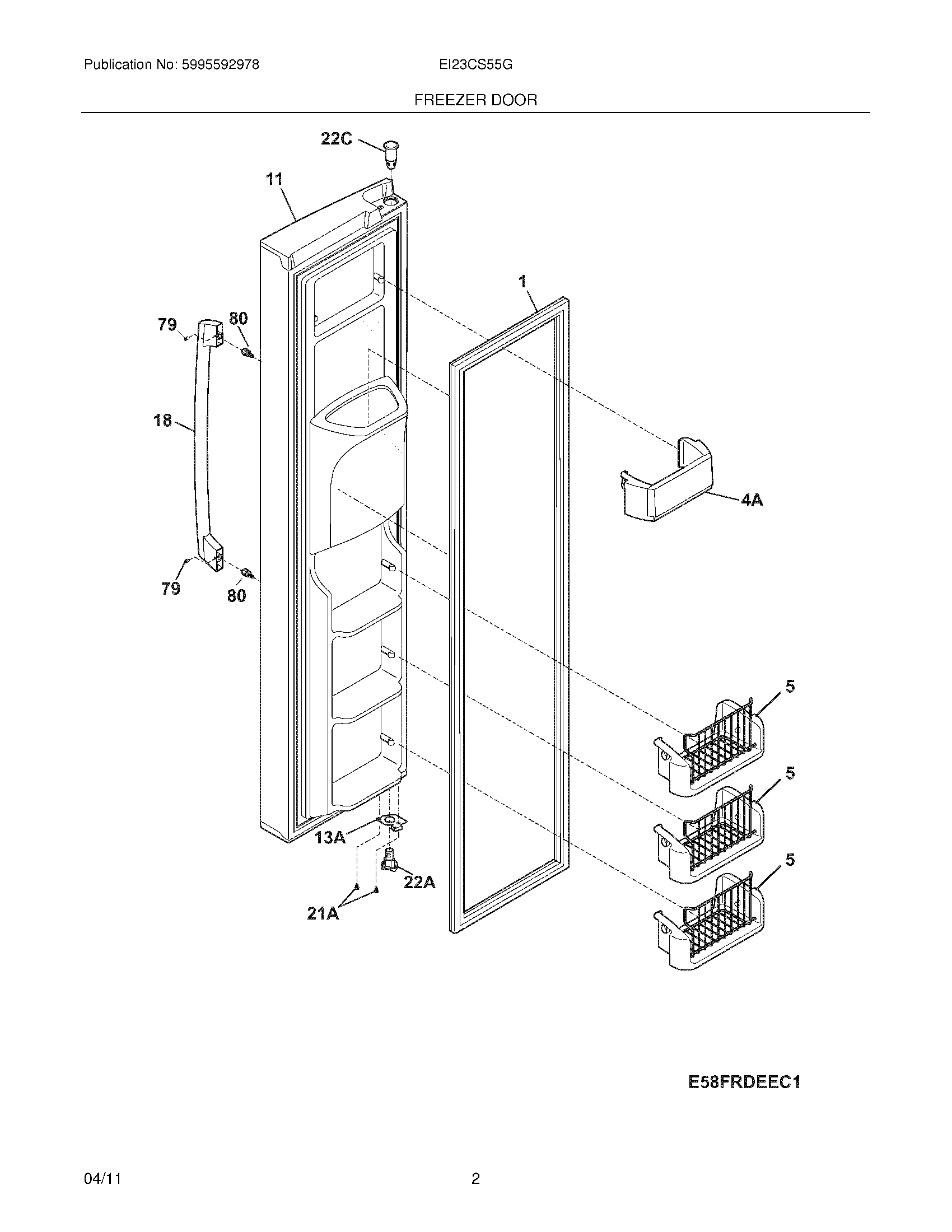03 - FREEZER DOOR