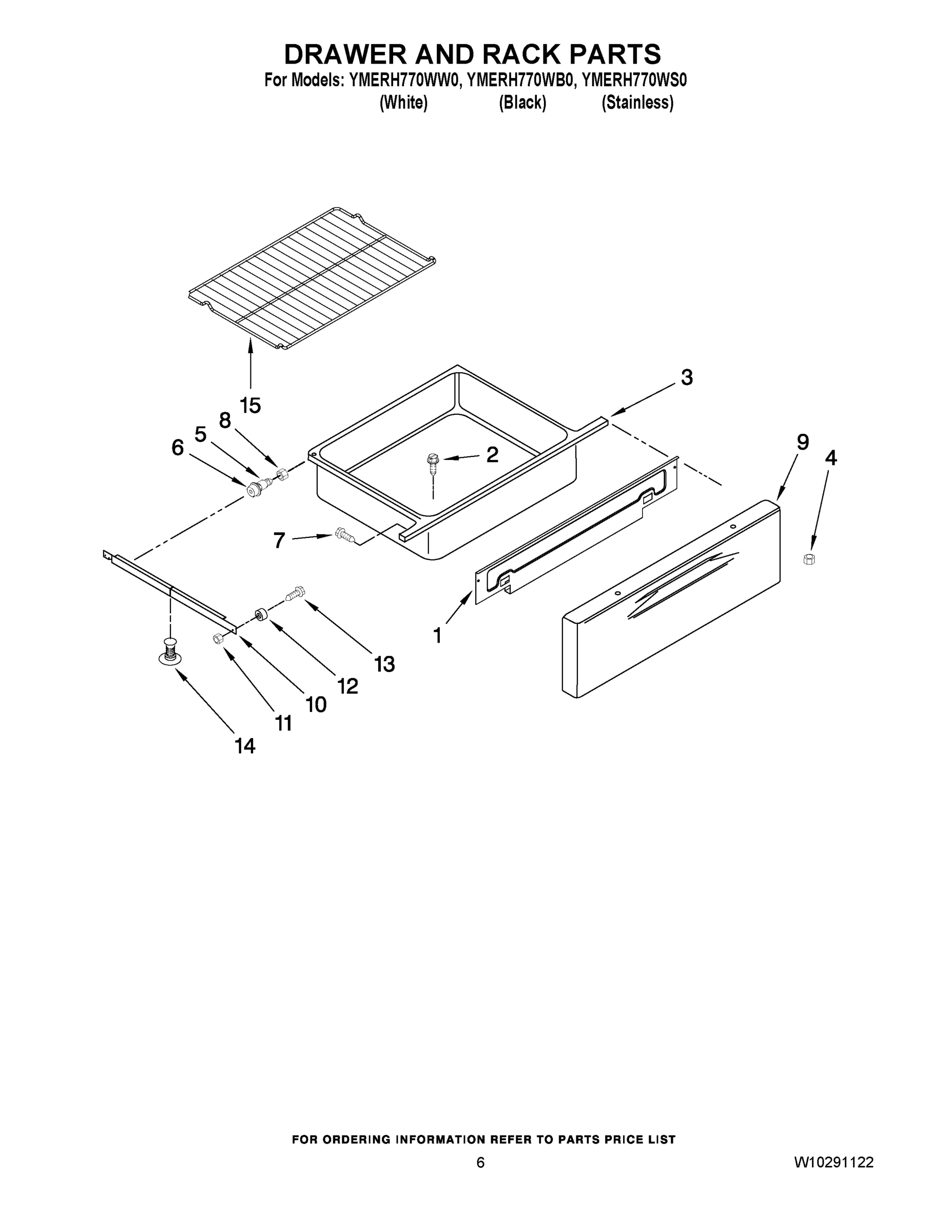 05 - DRAWER AND RACK PARTS