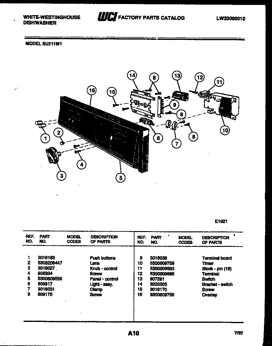 02 - CONSOLE AND CONTROL PARTS