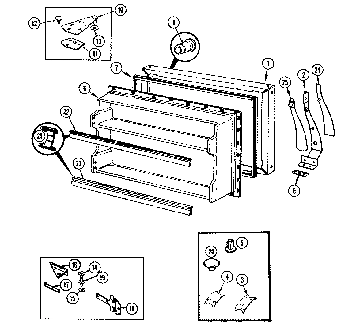 02 - FREEZER DOOR