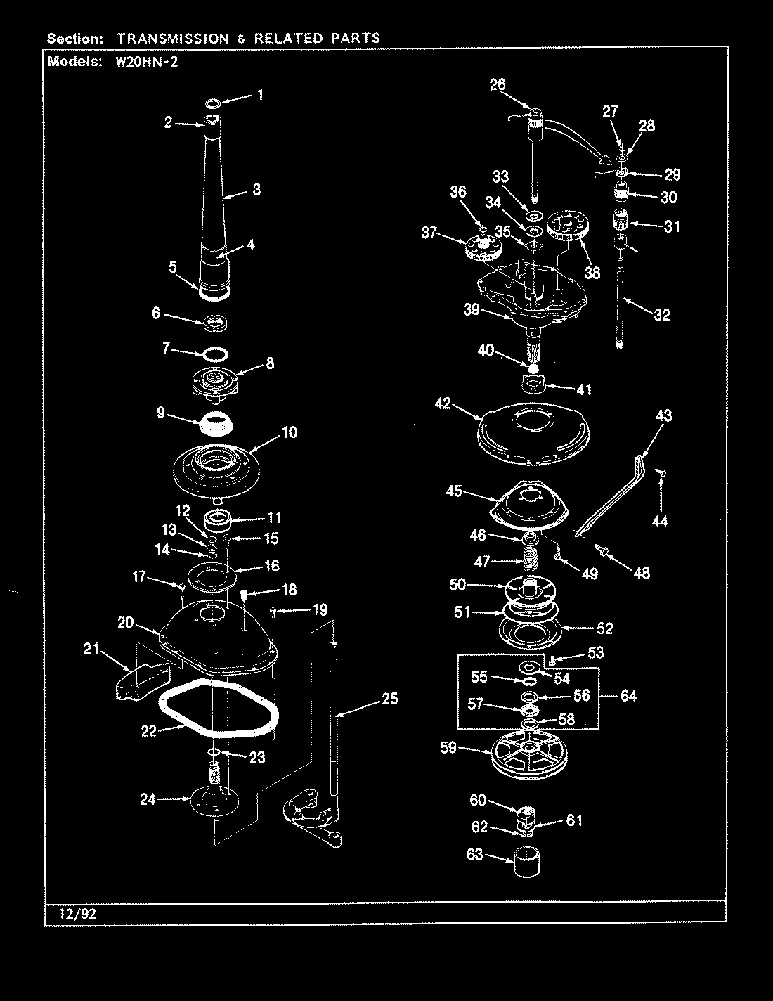 07 - TRANSMISSION & RELATED PARTS (REV. J-N)