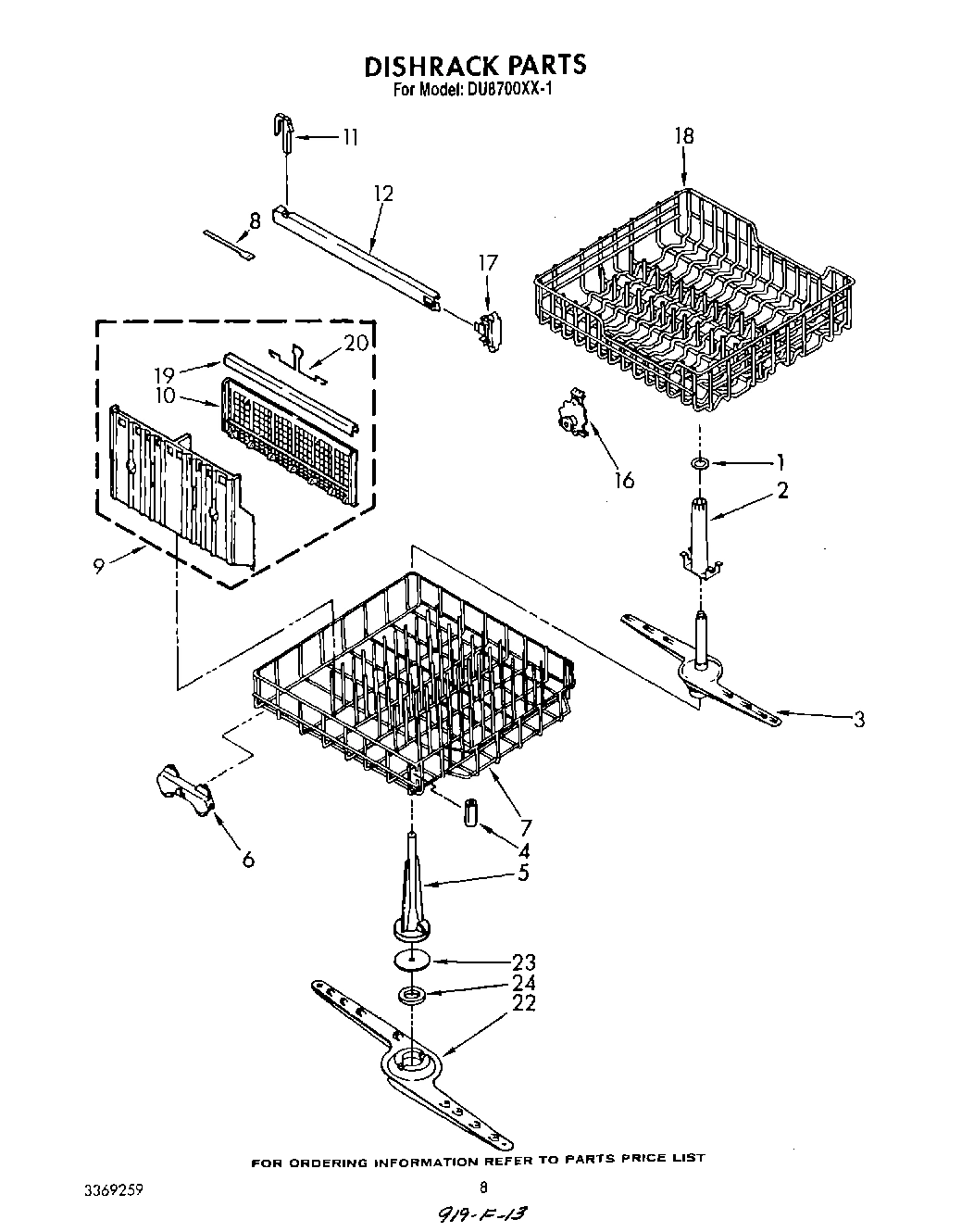06 - DISHRACK , LIT/OPTIONAL