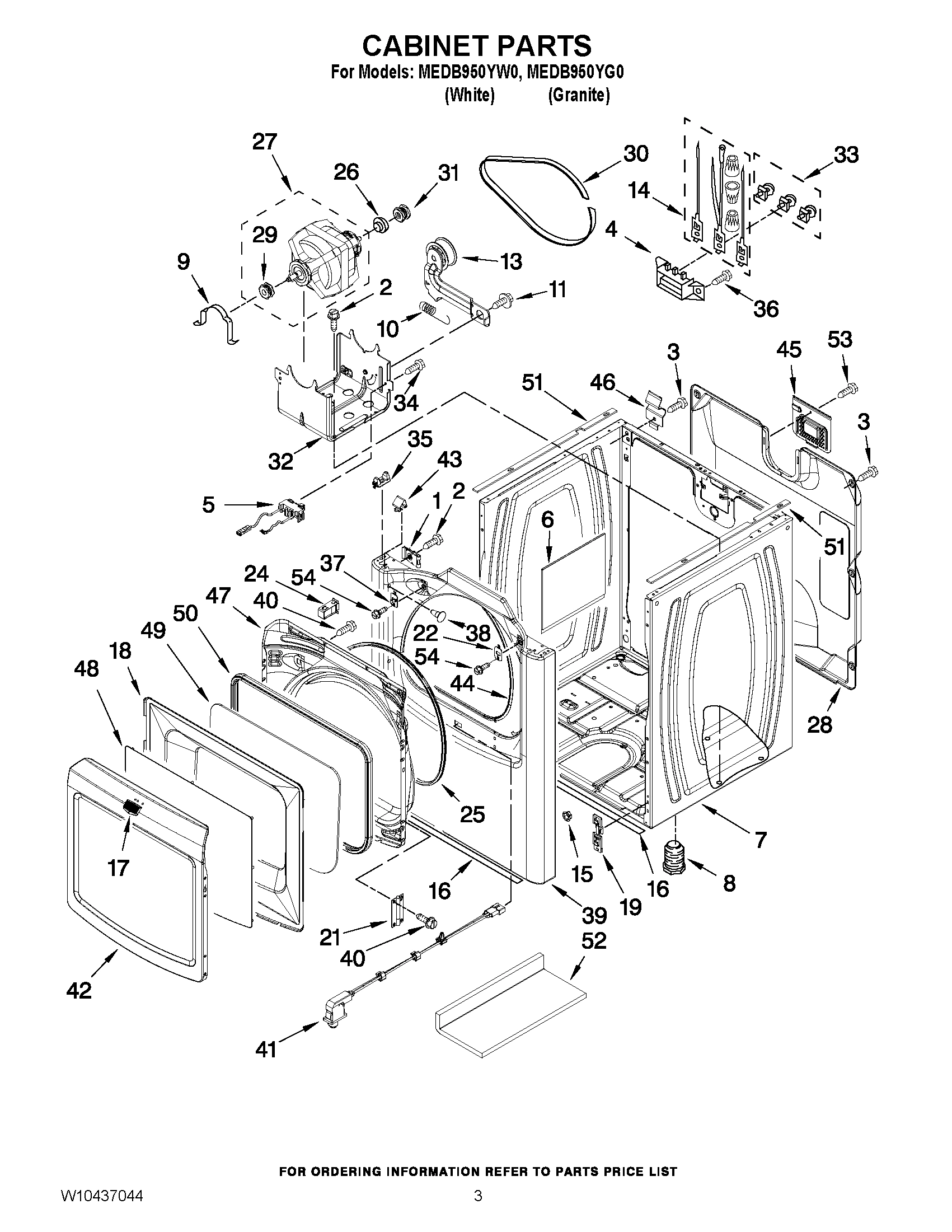 02 - CABINET PARTS