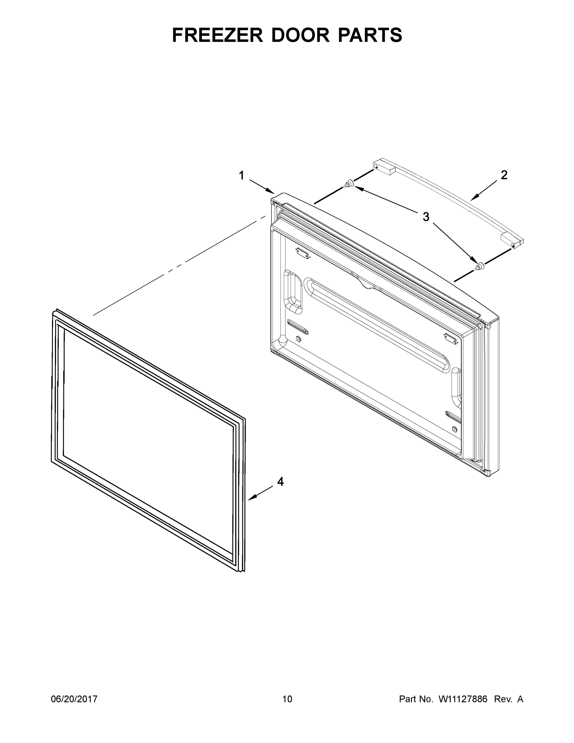 06 - FREEZER DOOR PARTS