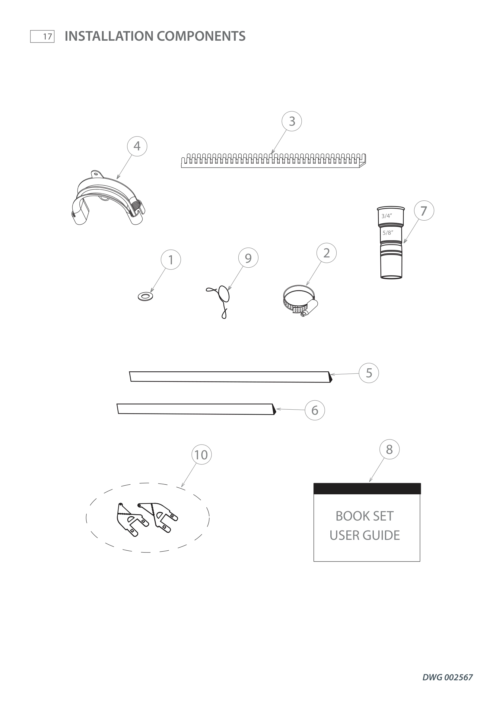INSTALLATION COMPONENTS