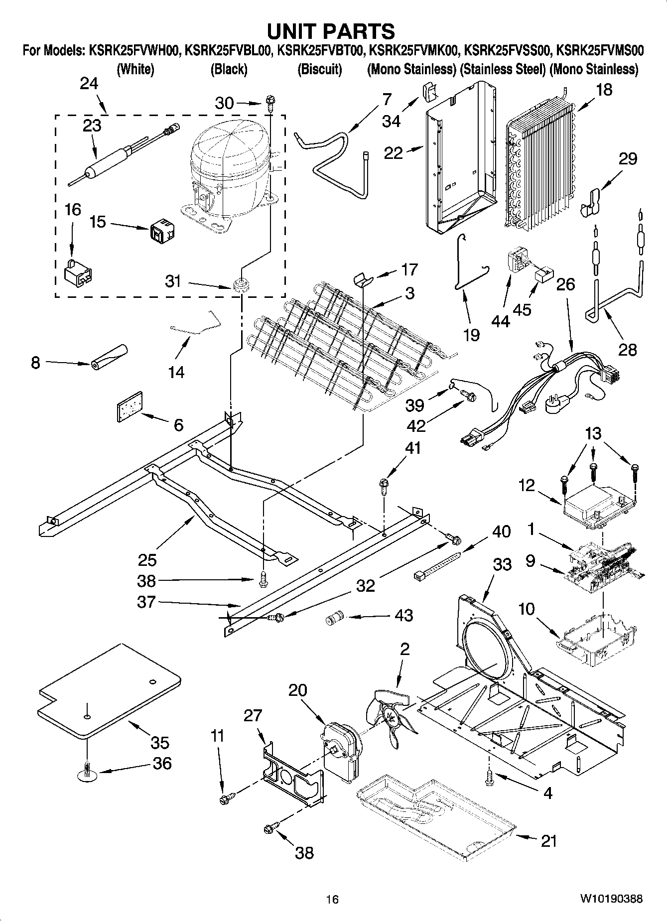 10 - UNIT PARTS