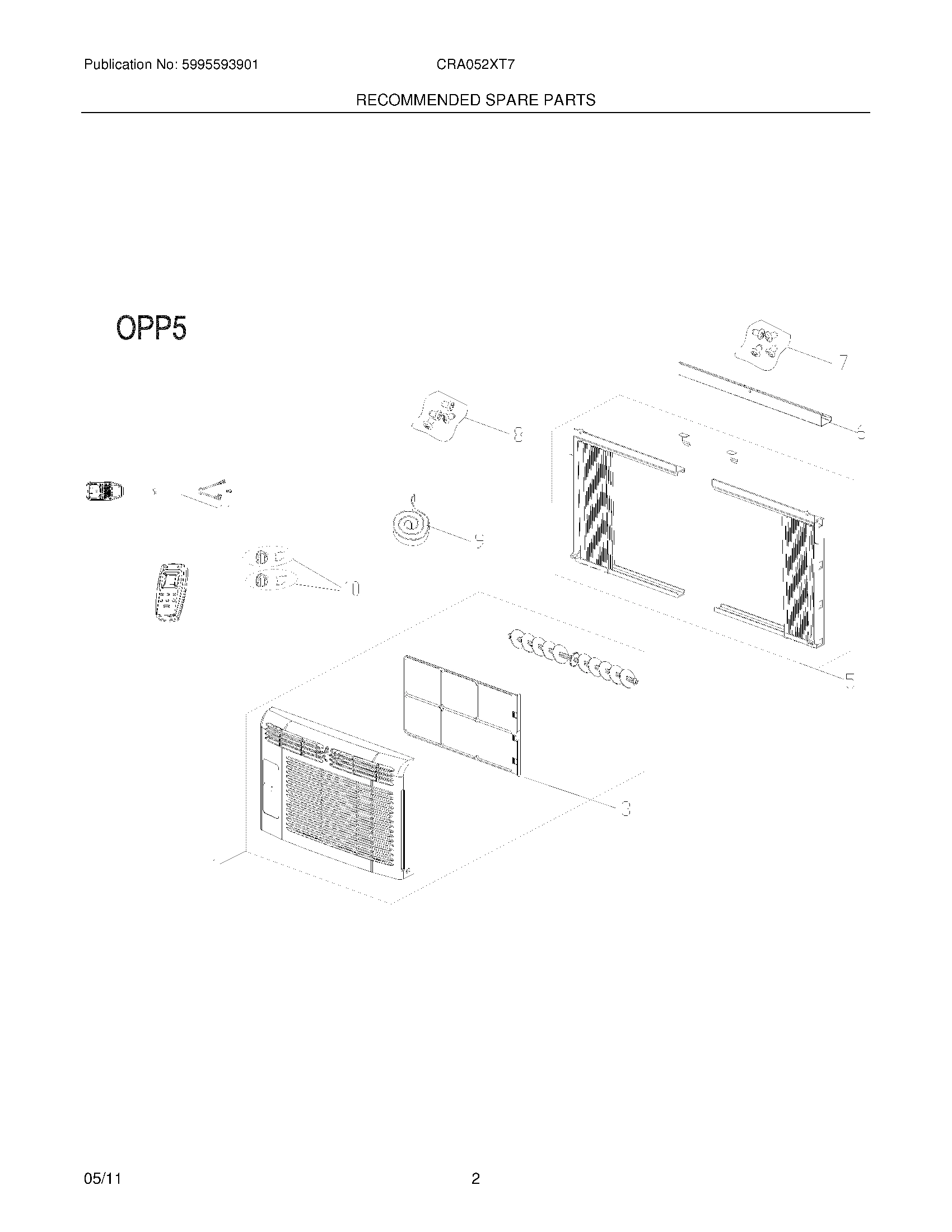 03 - RECOMMENDED SPARE PARTS
