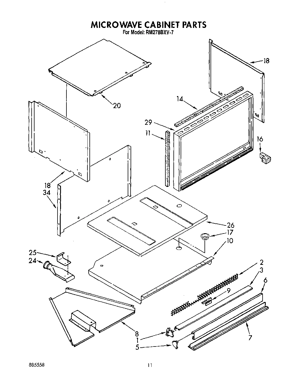 07 - MICROWAVE CABINET, OPTIONAL