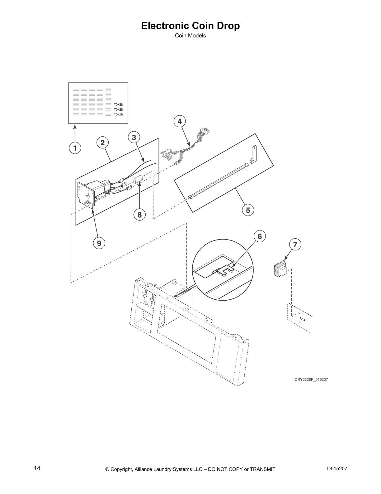 Electronic Coin Drop