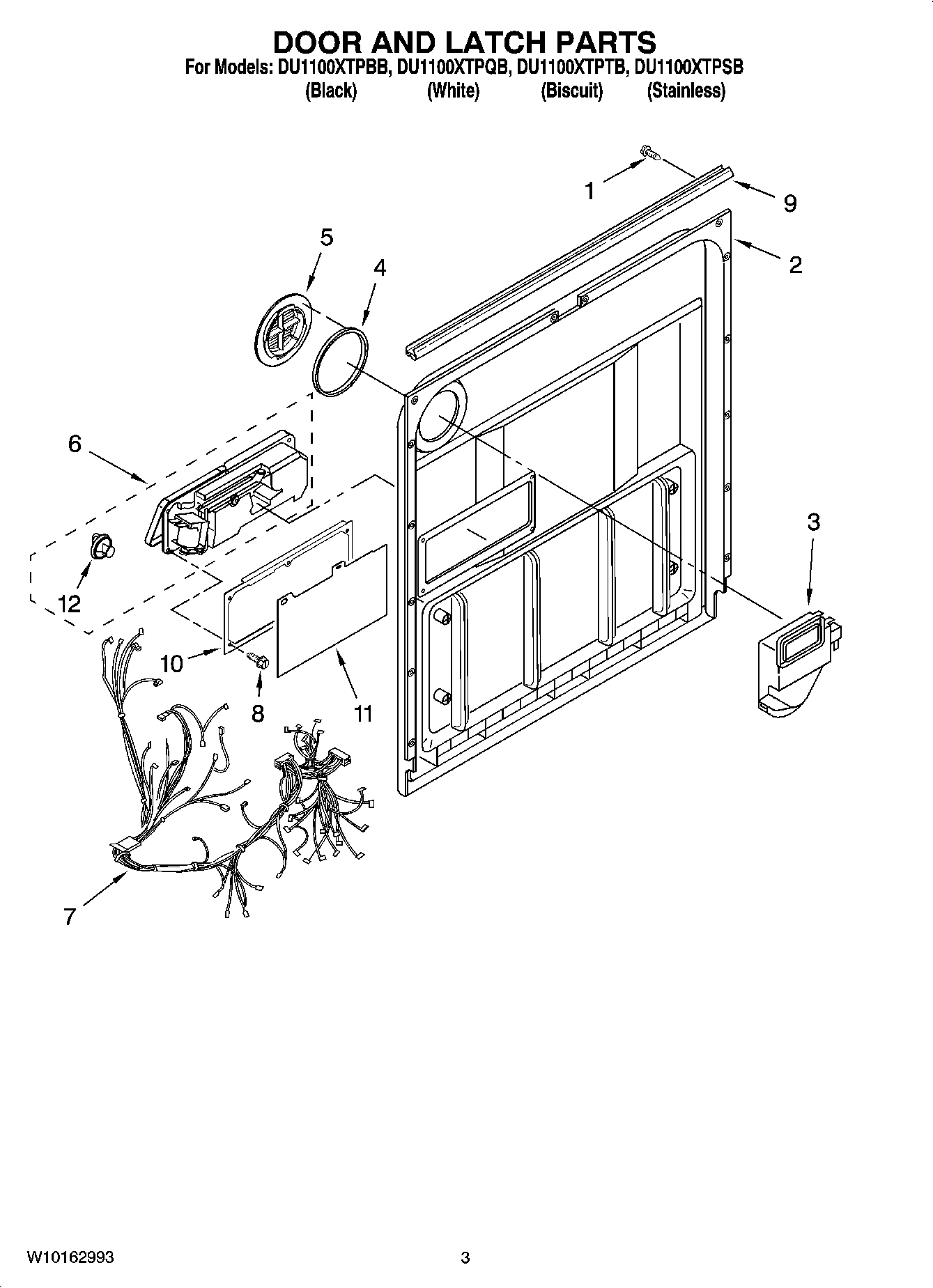 03 - DOOR AND LATCH PARTS