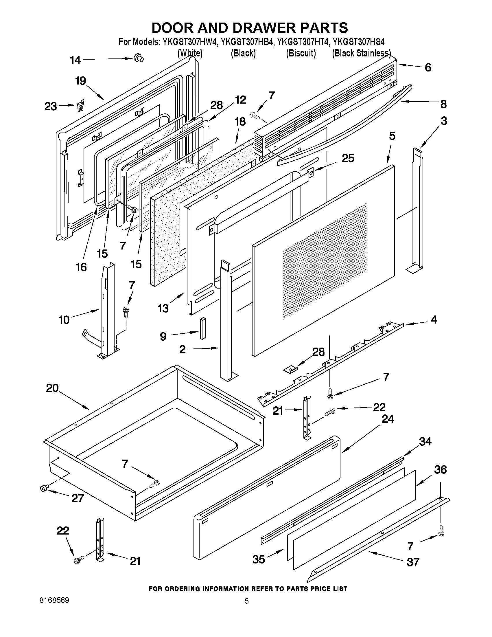 04 - DOOR AND DRAWER PARTS