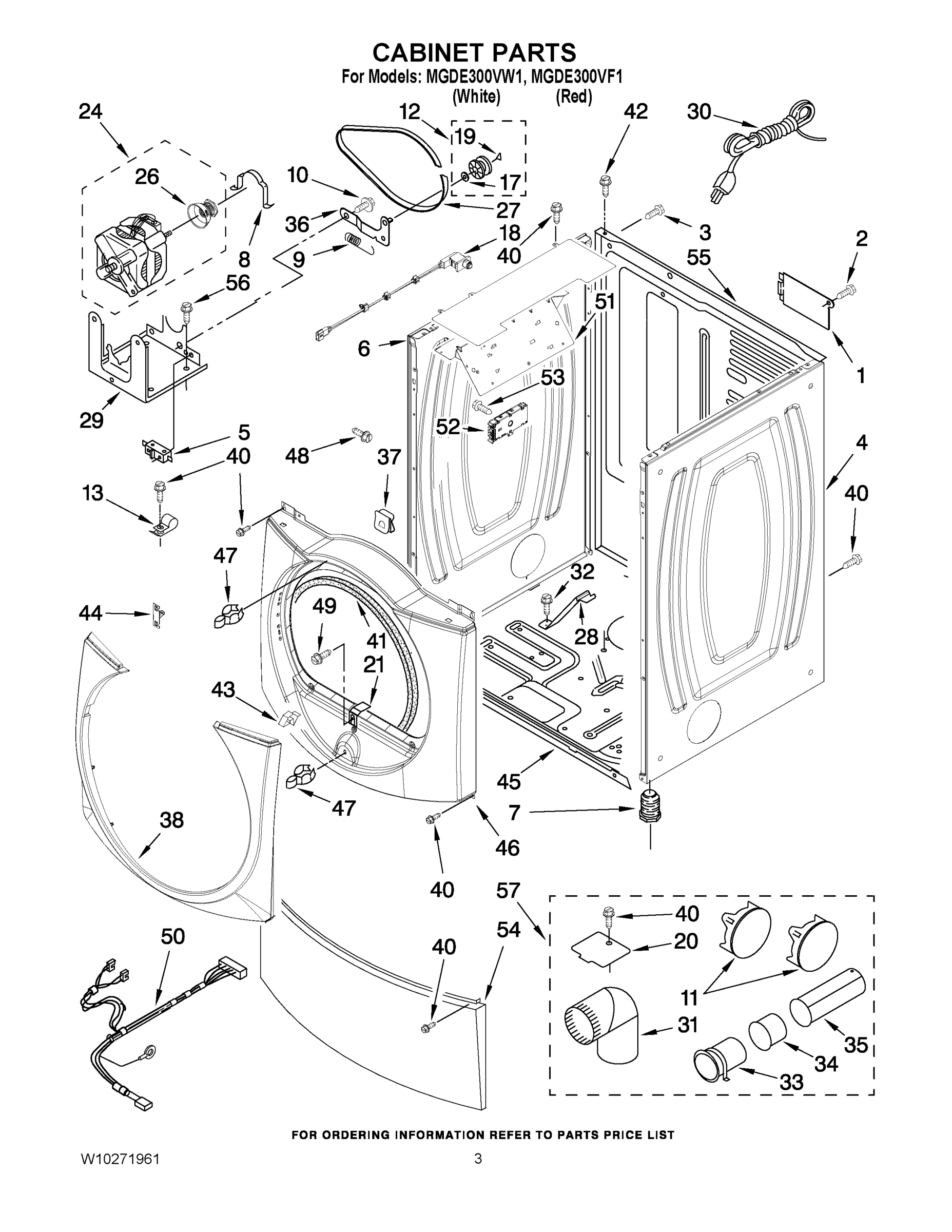 02 - CABINET PARTS