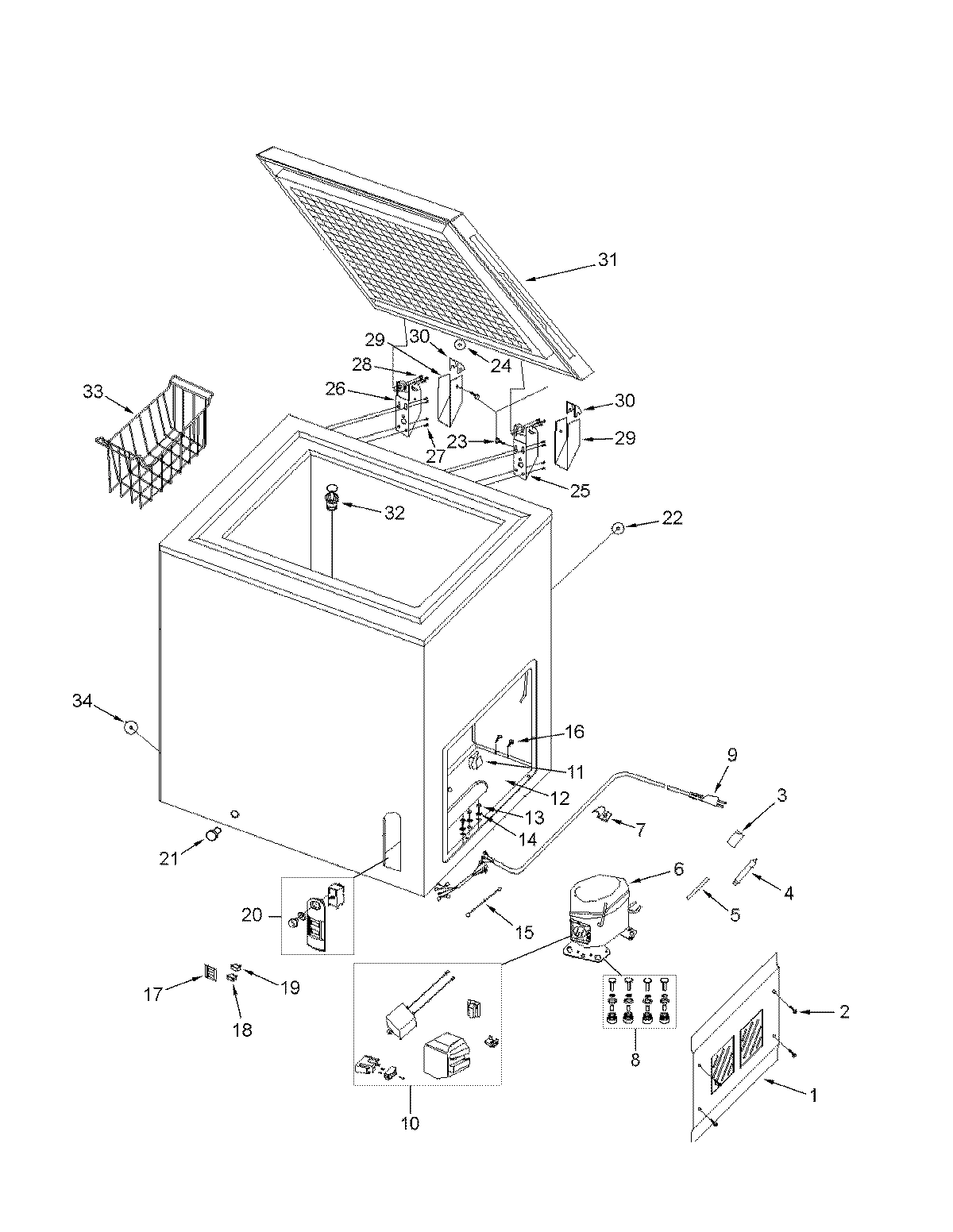 01 - CHEST FREEZER