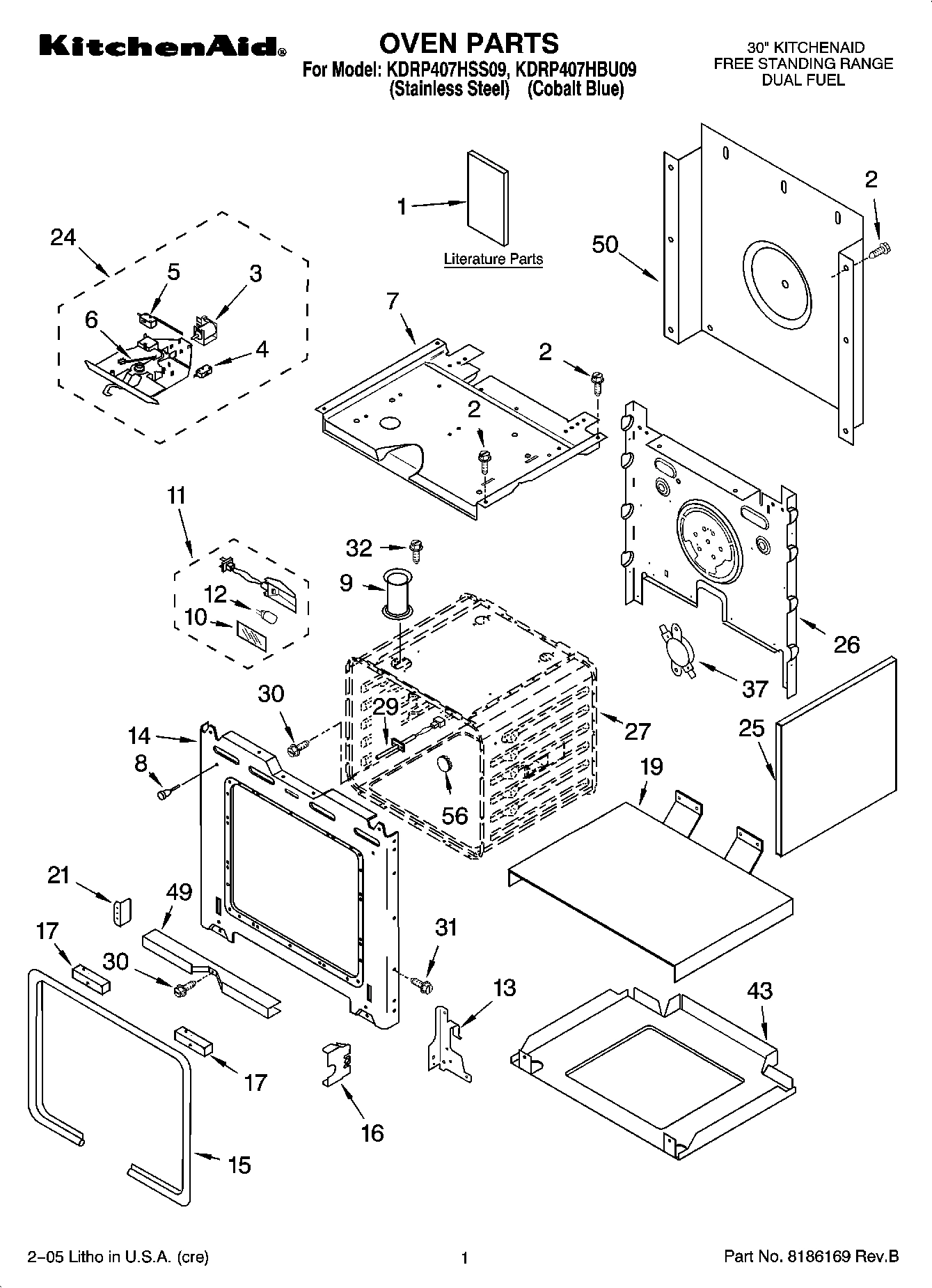 01 - OVEN PARTS