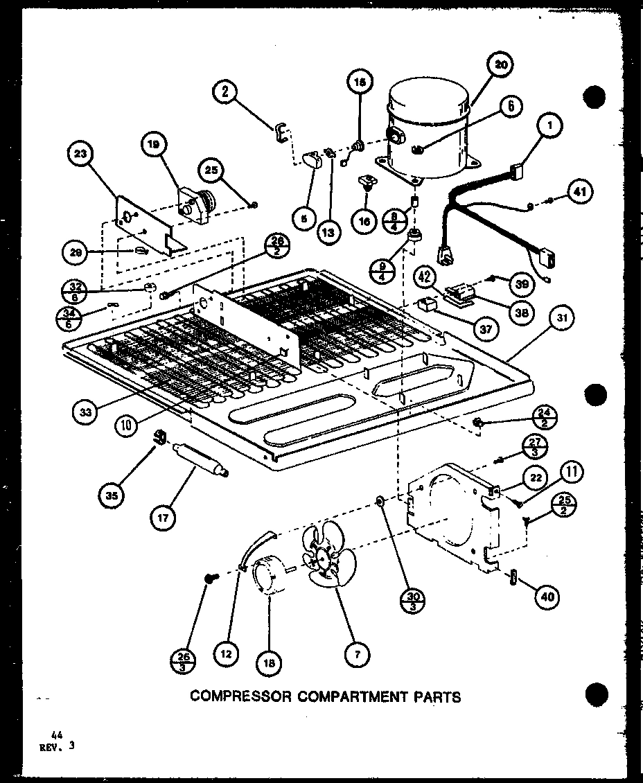 01 - COMPRESSOR COMPARTMENT PARTS