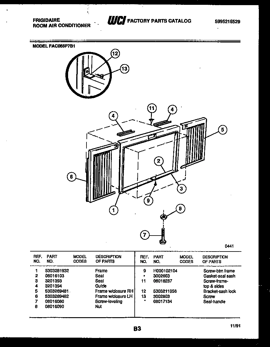 06 - WINDOW MOUNTING PARTS