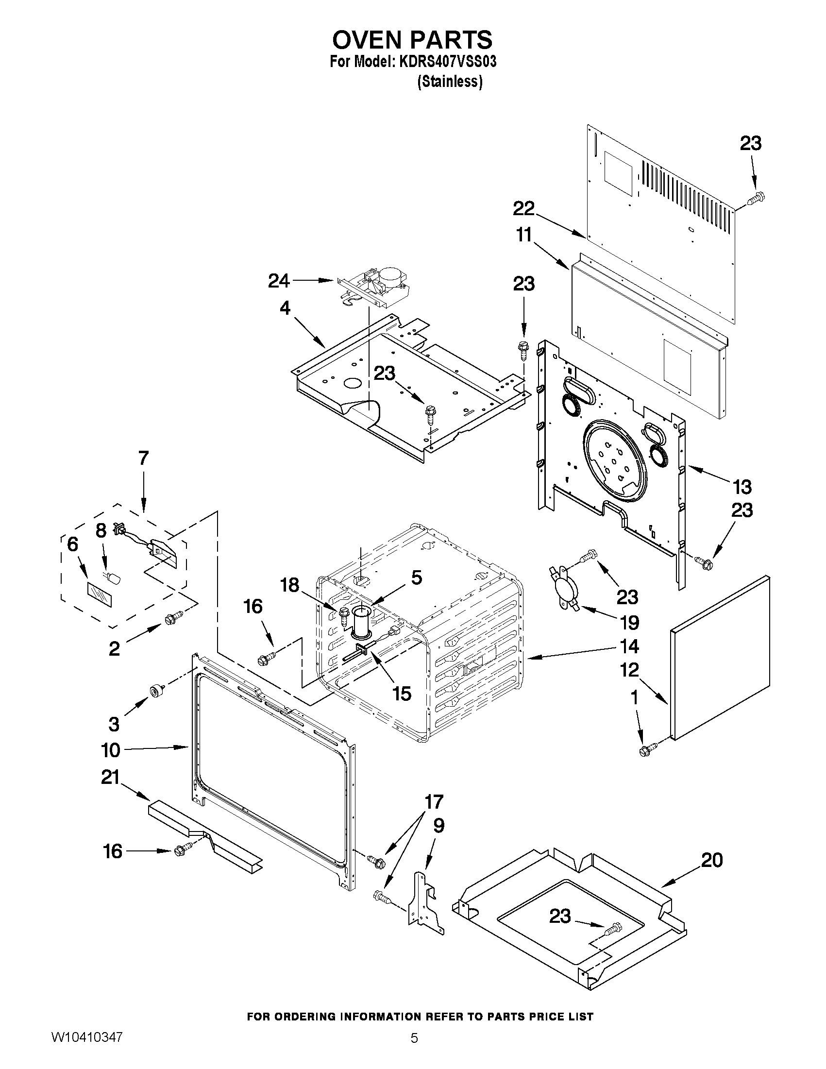 03 - OVEN PARTS